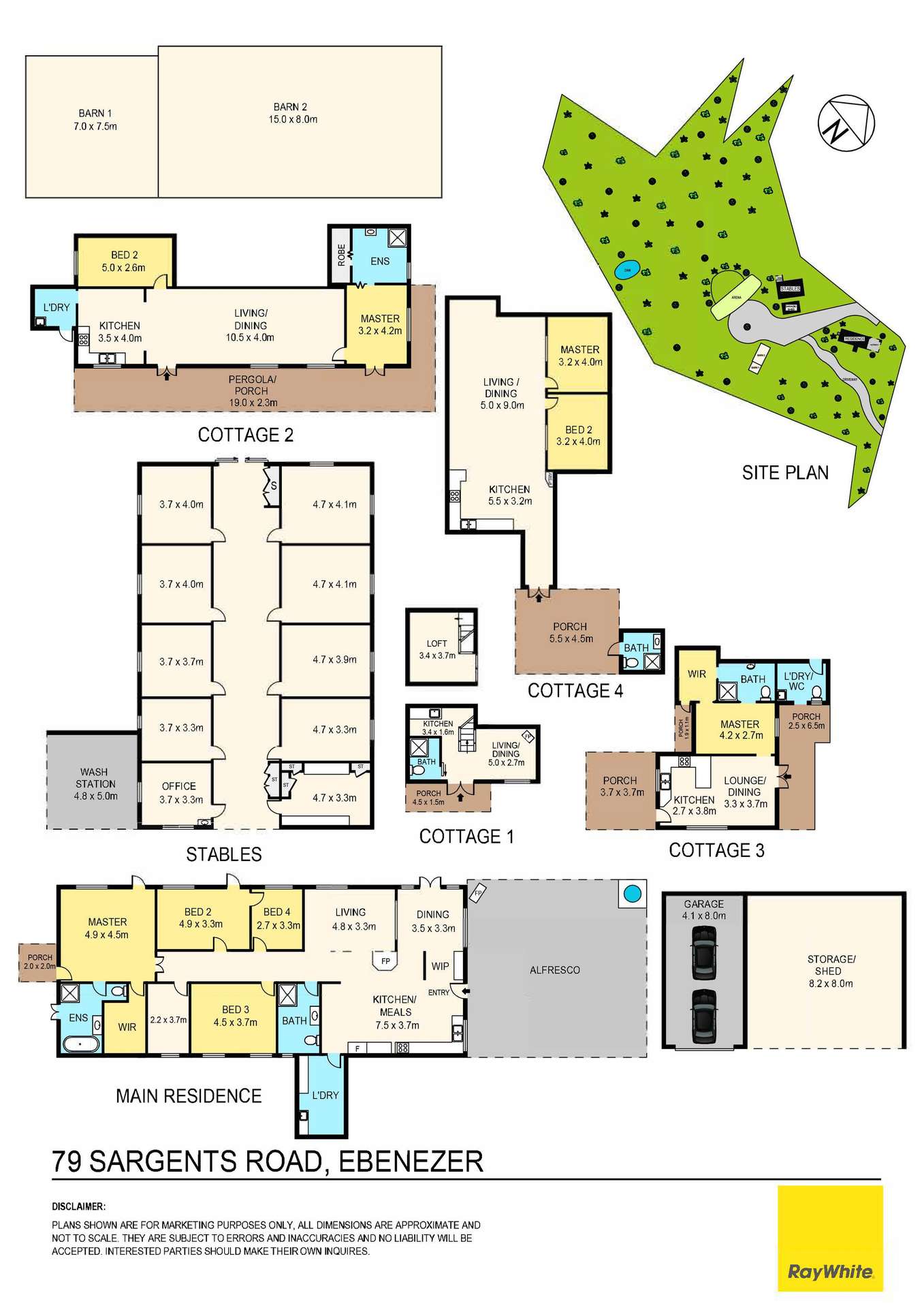79 Sargents Road, Ebenezer For Sale by Farmbuy.com - floorplan 1