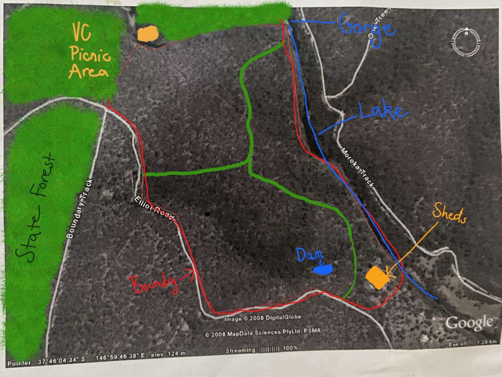 138 Elliot Road, Valencia Creek Sold by Farmbuy.com - floorplan 1