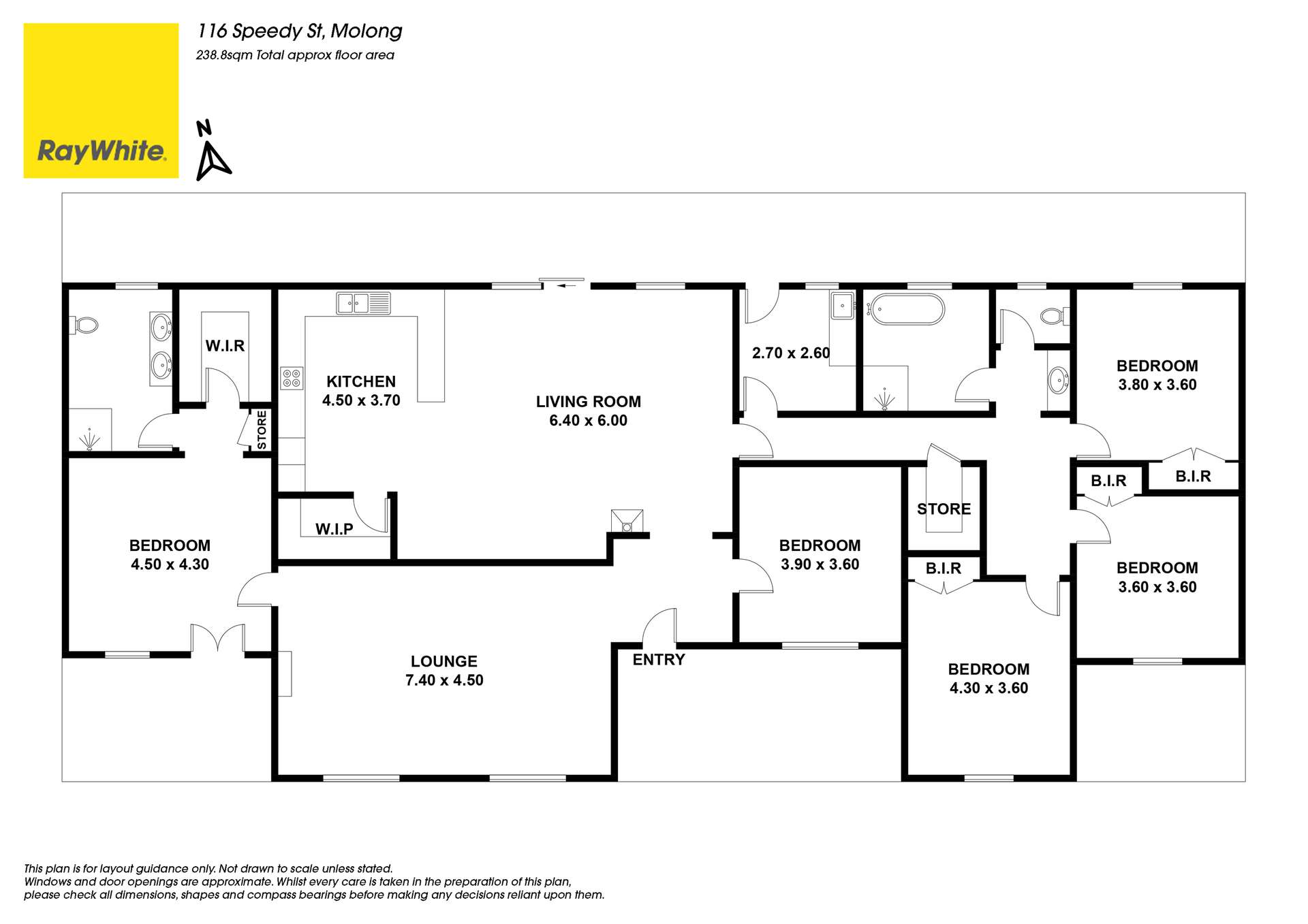 116 Speedy Street, Molong For Sale by Farmbuy.com - floorplan 1