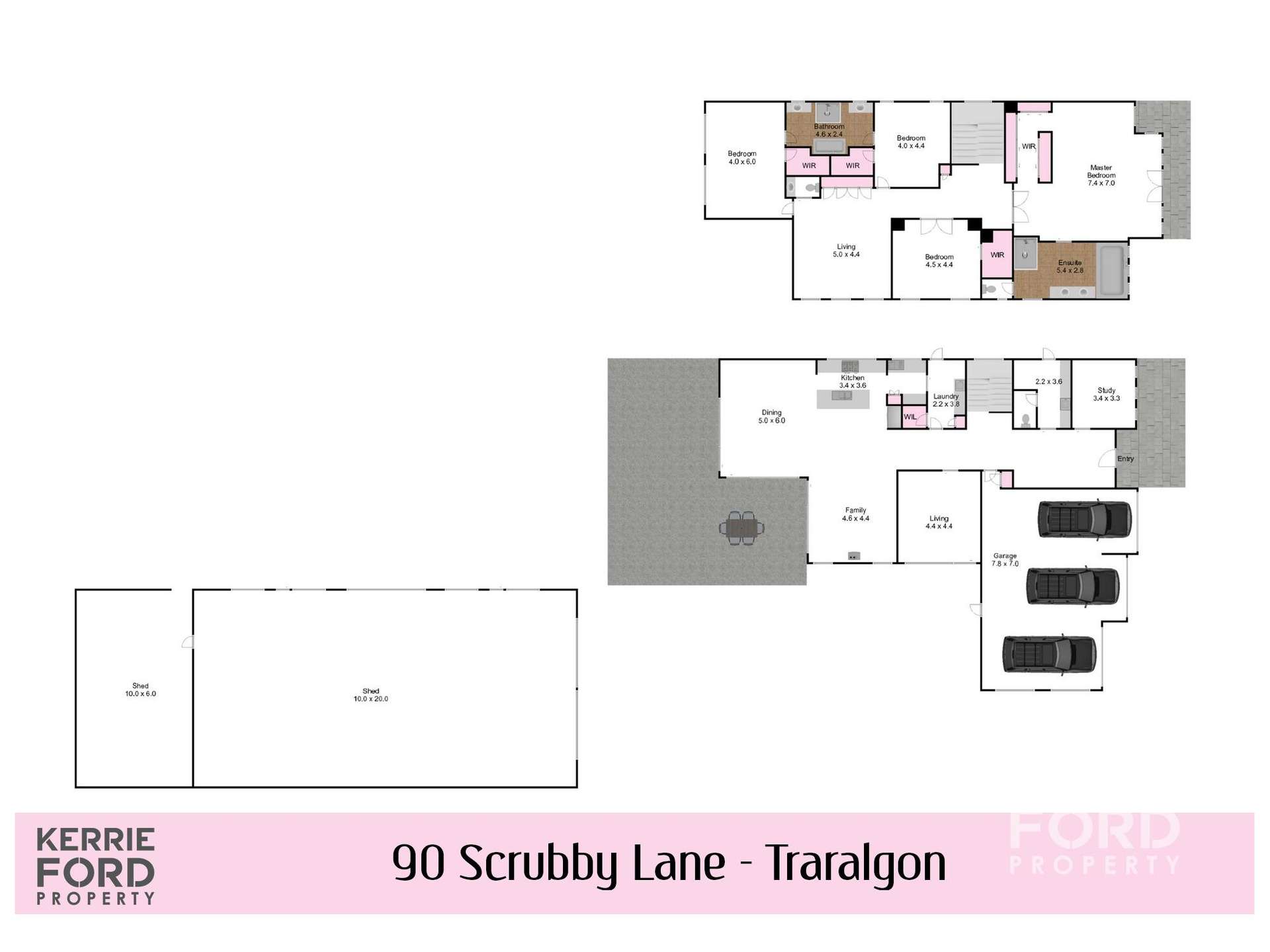 90 Scrubby Lane, Traralgon For Sale by Farmbuy.com - floorplan 1