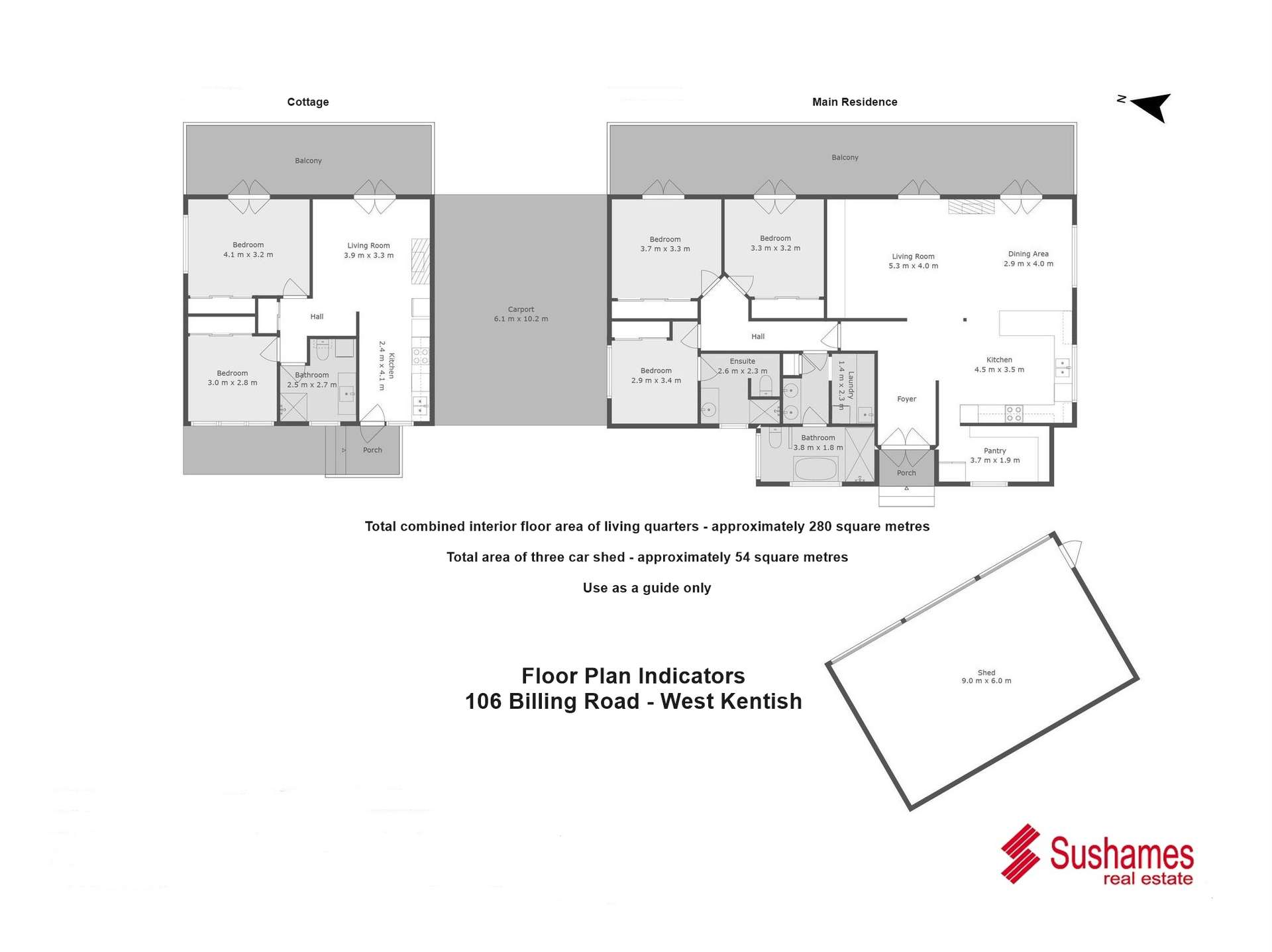 106 Billing Road, West Kentish For Sale by Farmbuy.com - floorplan 1