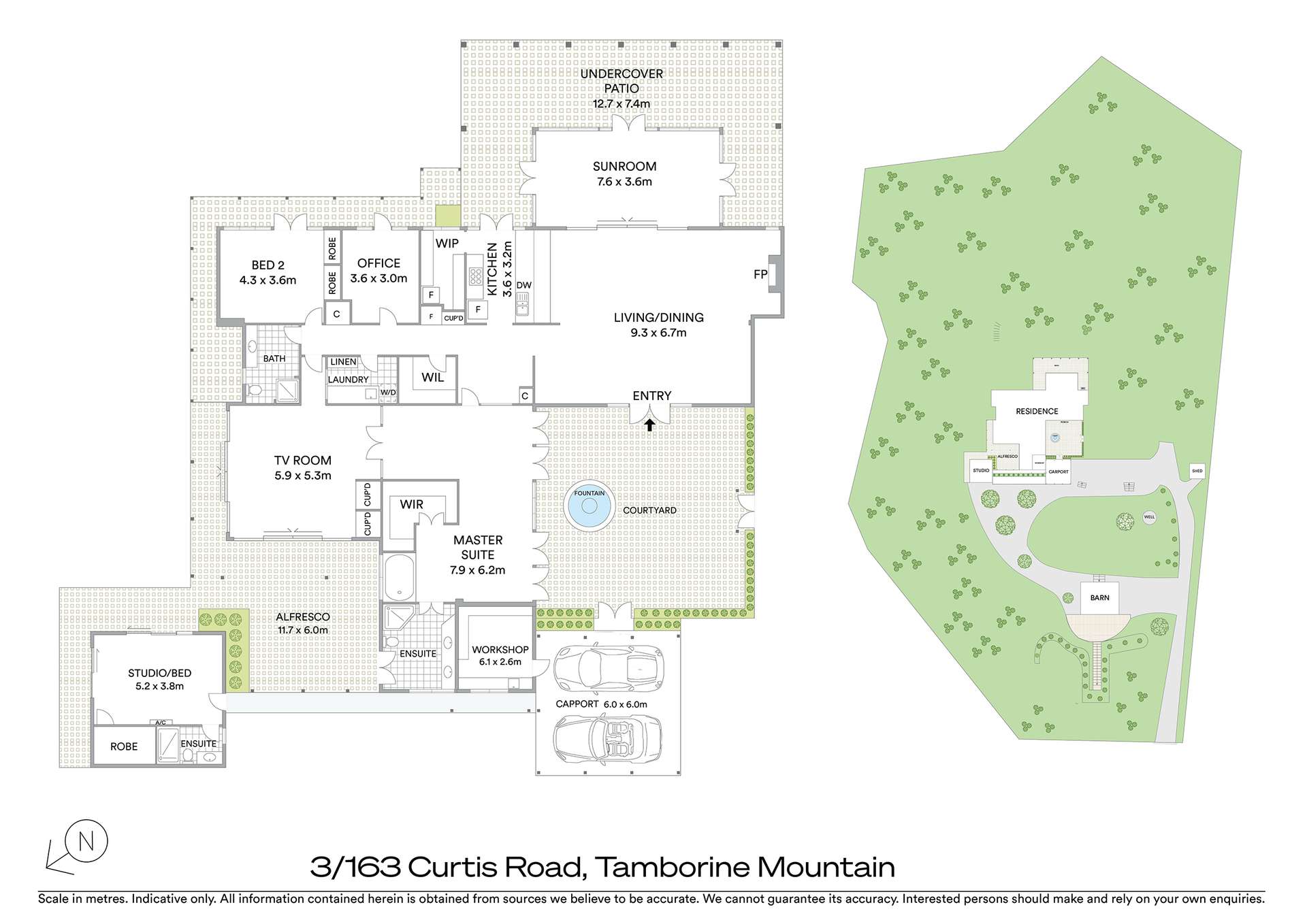 3/135-163 Curtis Road, Tamborine Mountain For Sale by Farmbuy.com - floorplan 1