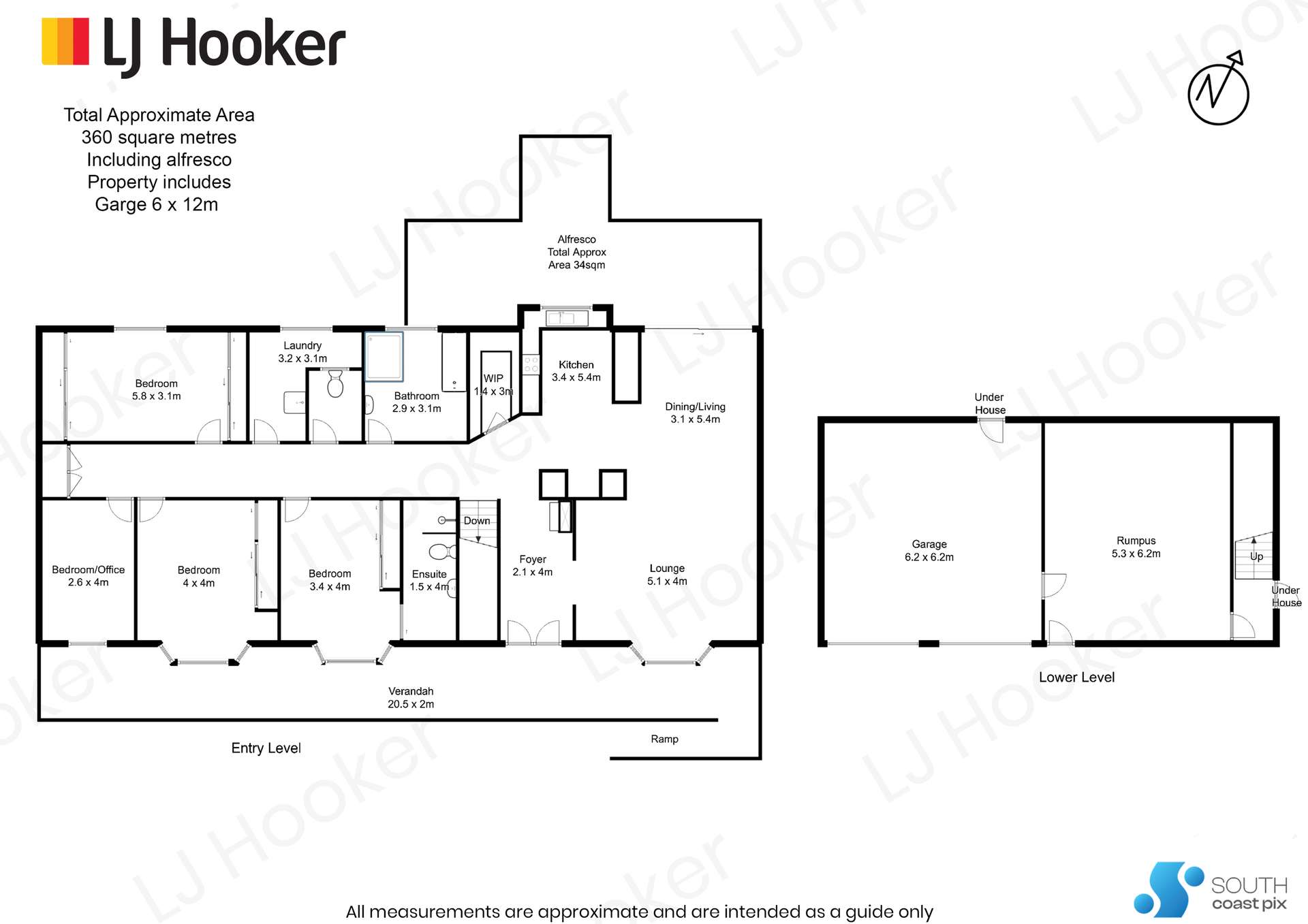 342 Cullendulla Drive, Long Beach For Sale by Farmbuy.com - floorplan 1
