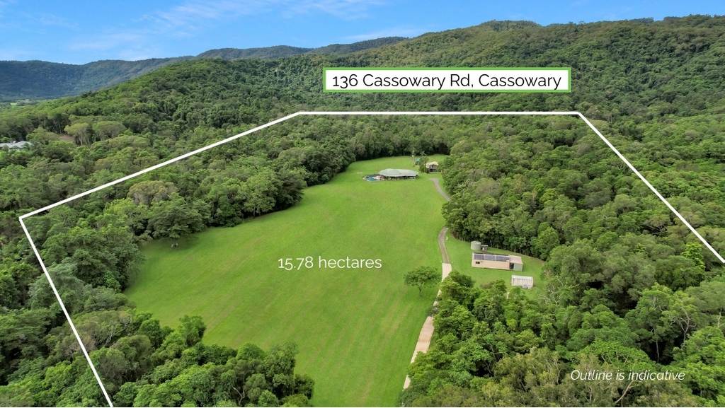 136 Cassowary Road&comma; Cassowary&comma;, Mossman QLD 4873