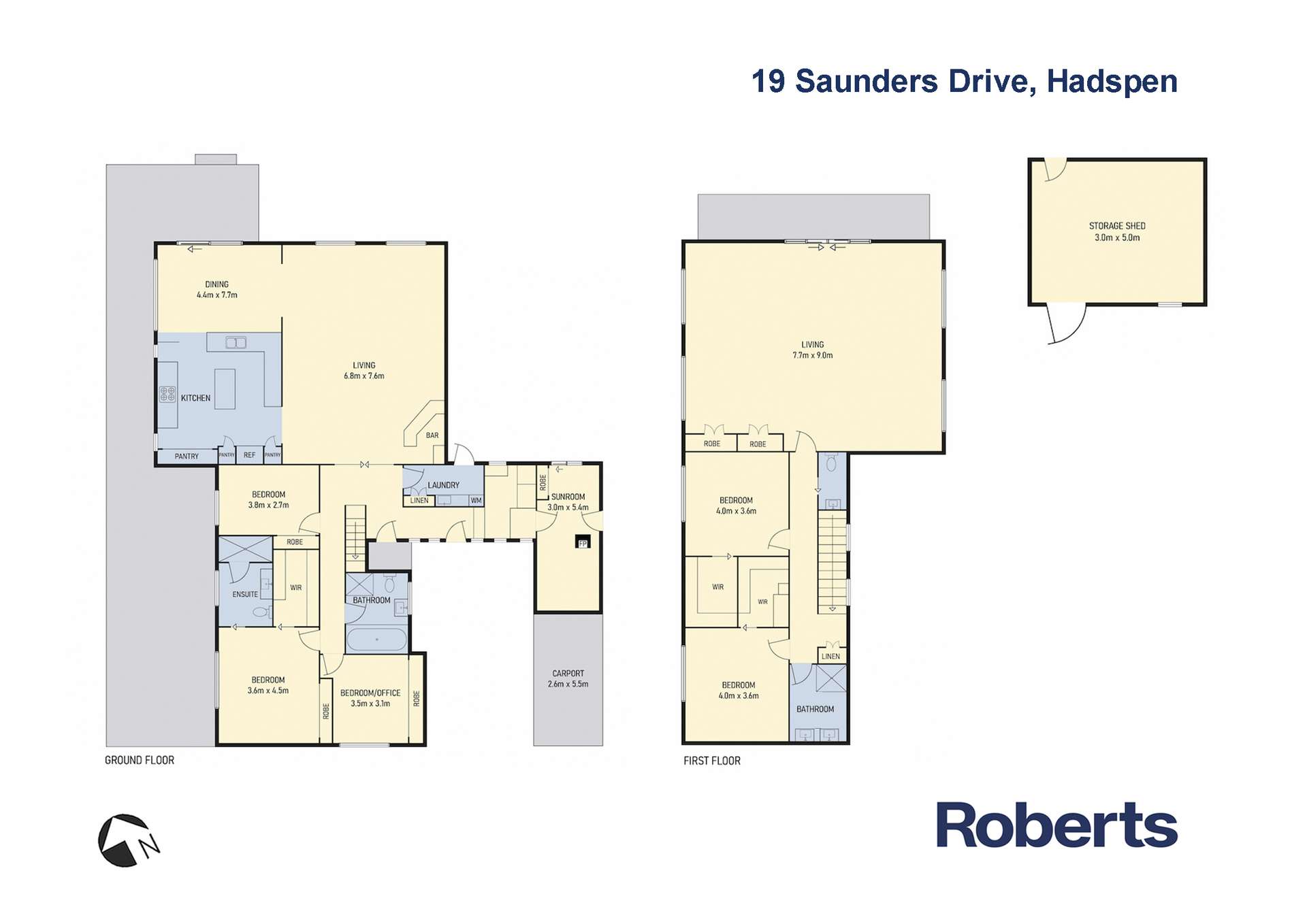 19 Saunders Drive, Hadspen For Sale by Farmbuy.com - floorplan 2