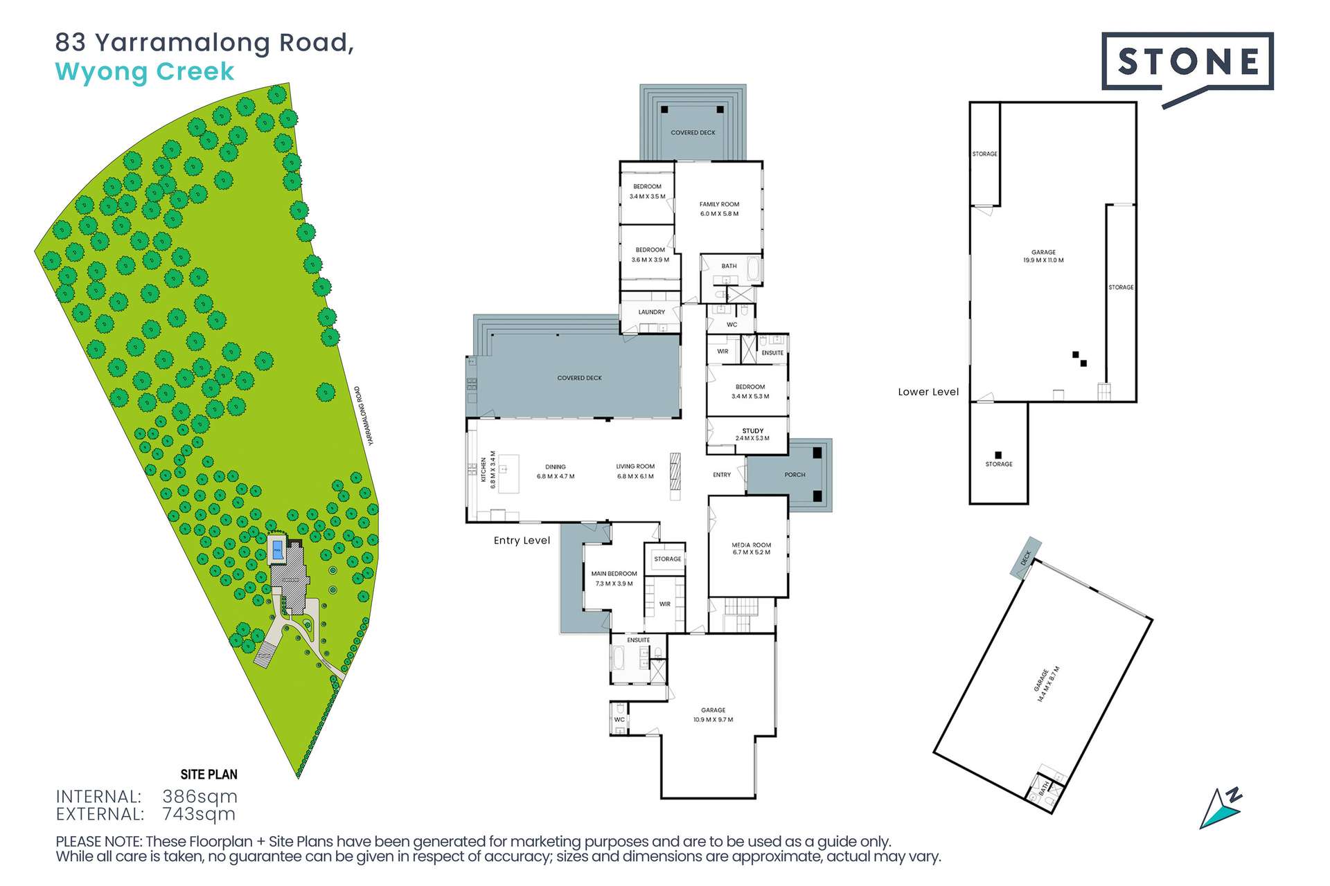 83 Yarramalong Road, Wyong Creek For Sale by Farmbuy.com - floorplan 1