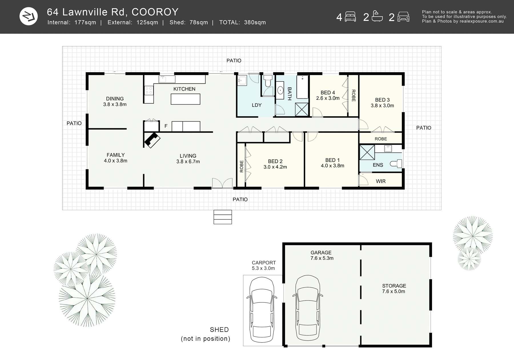64 Lawnville Road, Black Mountain For Sale by Farmbuy.com - floorplan 1