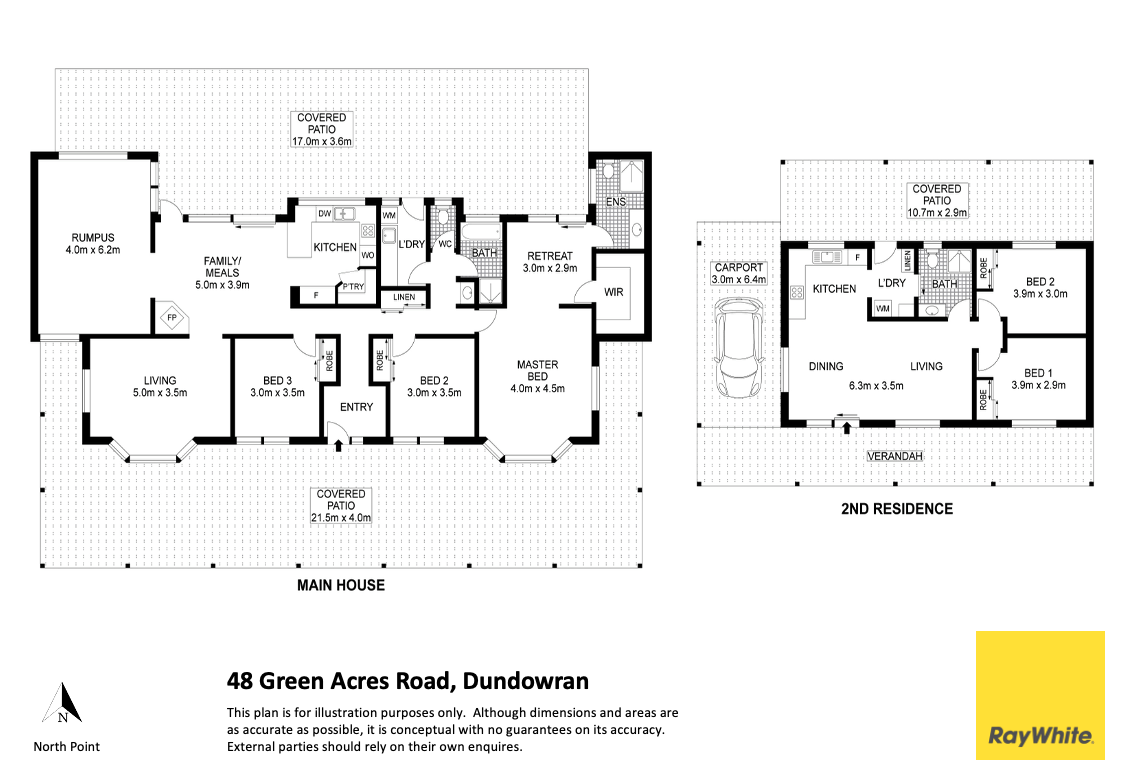 48 Green Acres Road, Dundowran For Sale by Farmbuy.com - floorplan 1