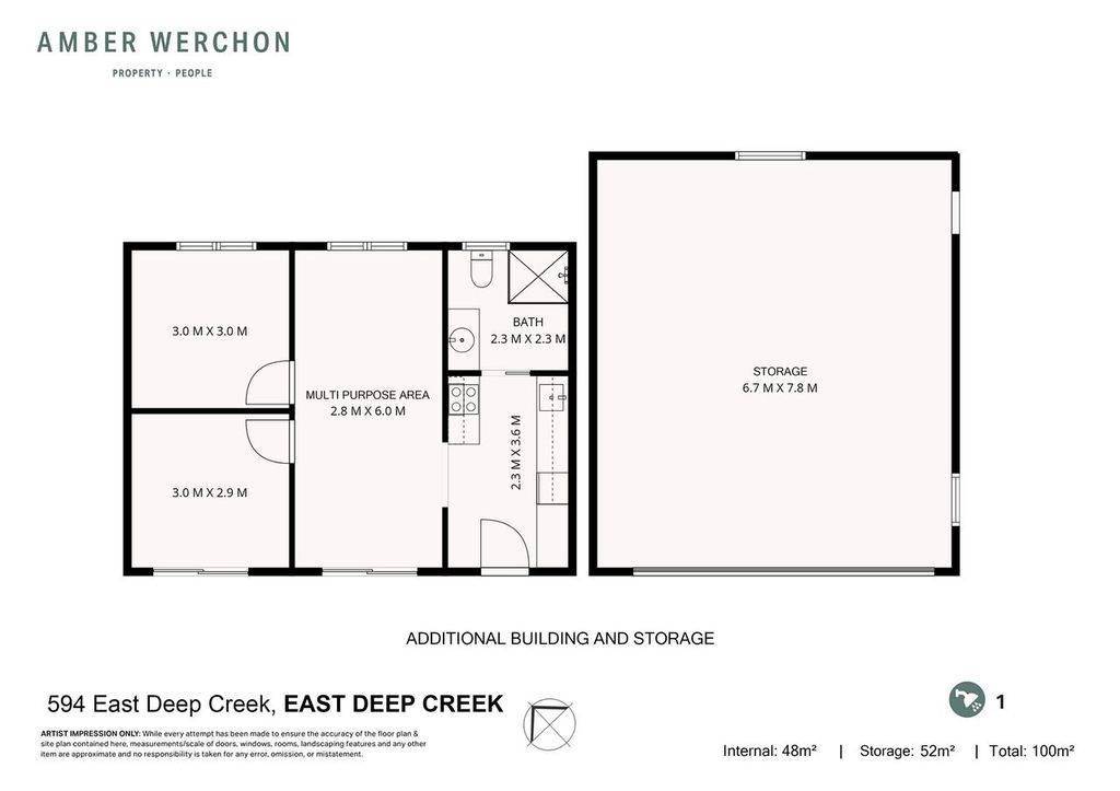 594 East Deep Creek Road, East Deep Creek For Sale by Farmbuy.com - floorplan 2