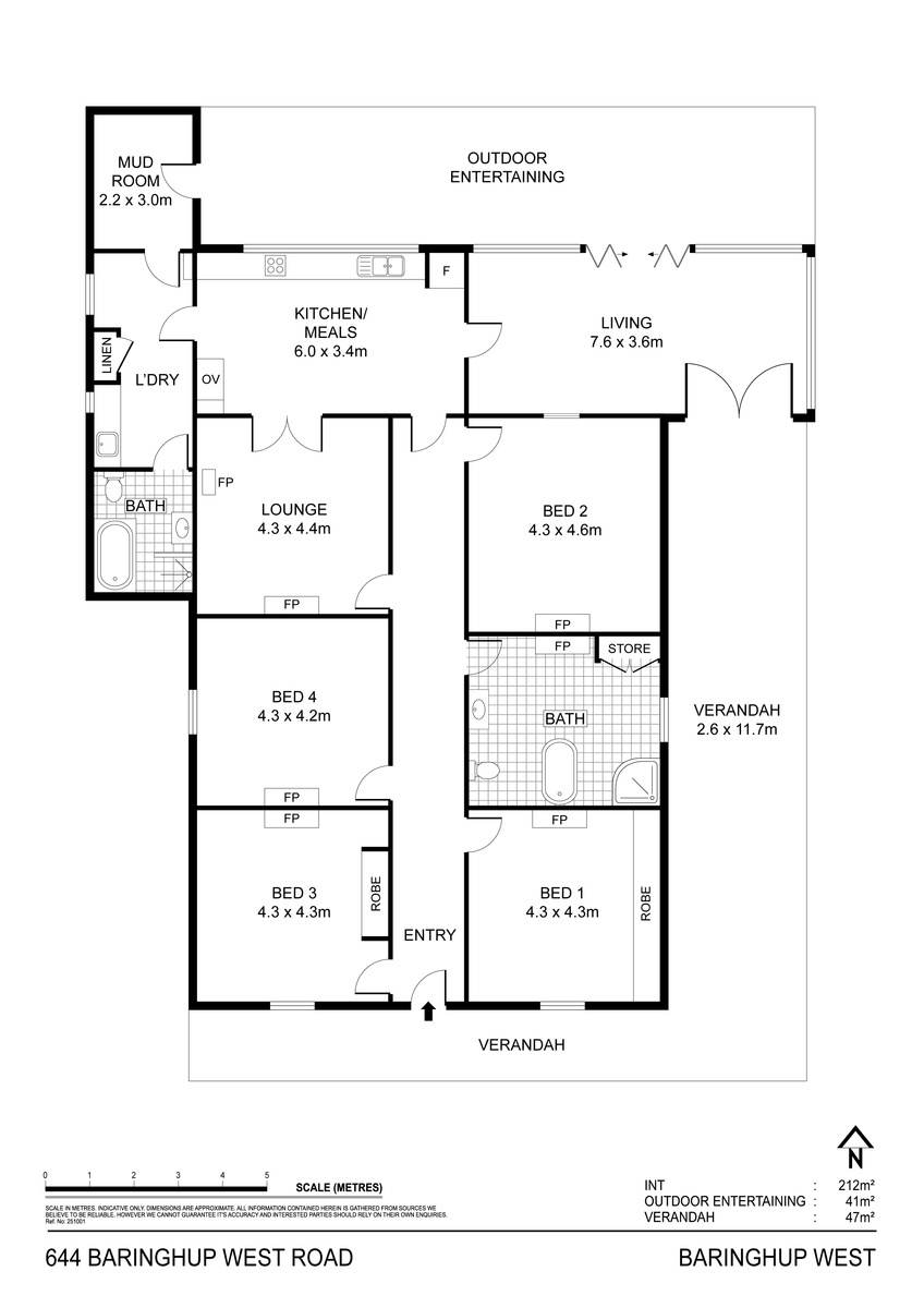 644 Baringhup West Road, Baringhup West For Sale by Farmbuy.com - floorplan 1