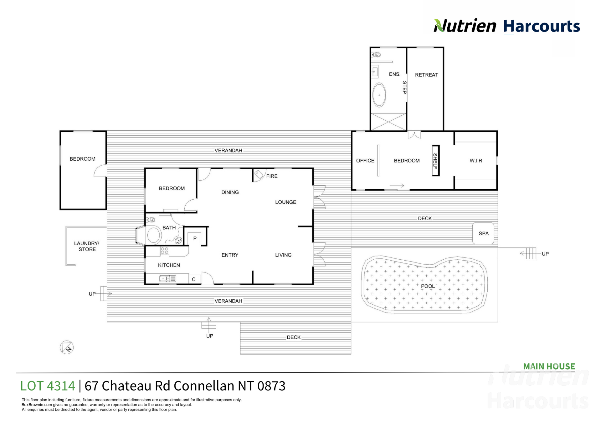 67 Chateau Road, Connellan For Sale by Farmbuy.com - floorplan 2