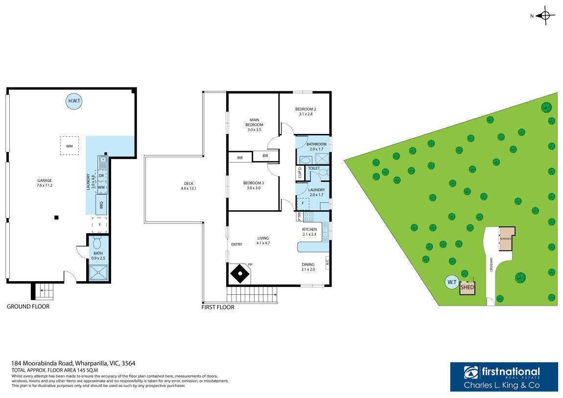 184 Moorabinda Road, Echuca For Sale by Farmbuy.com - floorplan 1
