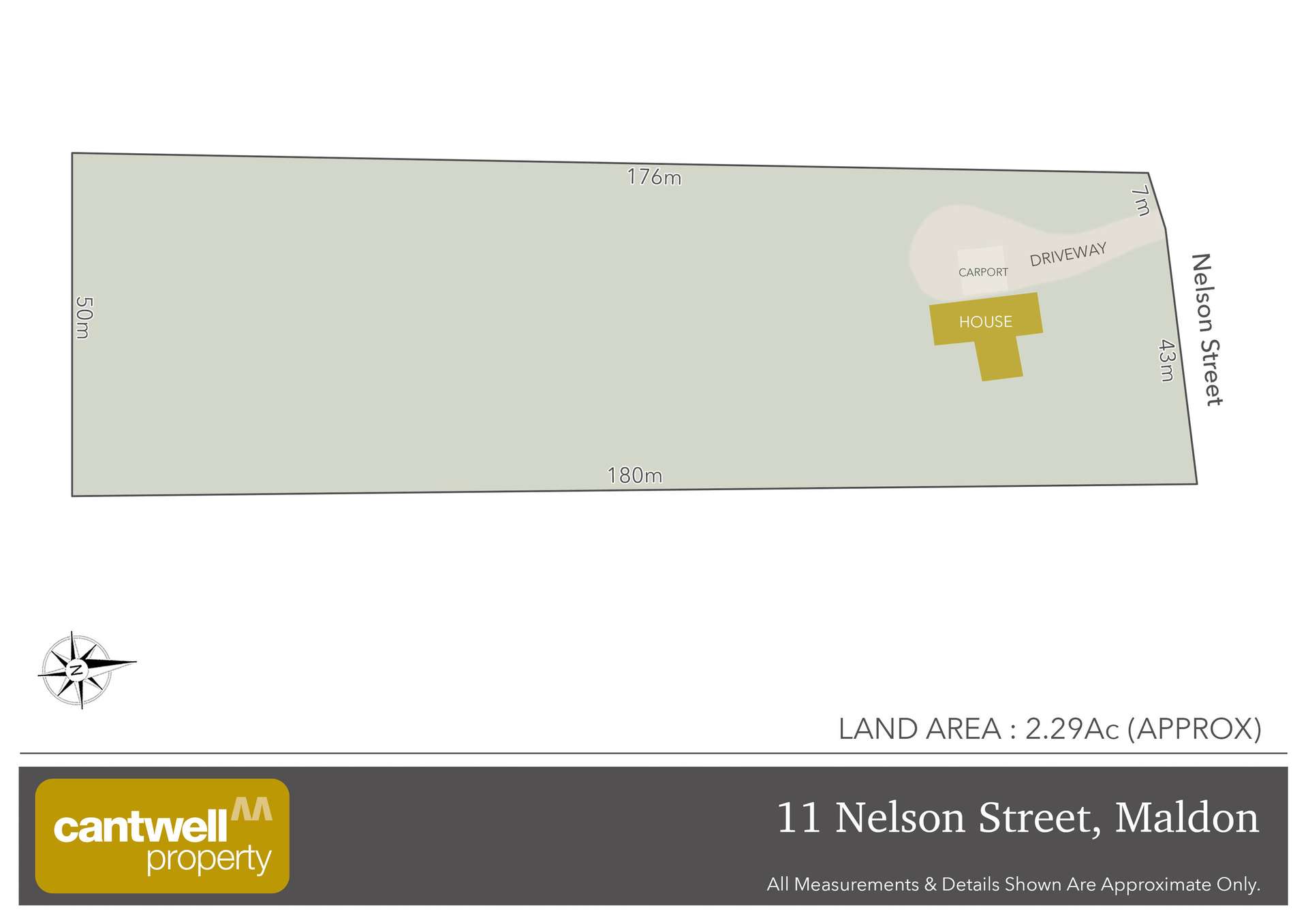11 Nelson Street, Maldon For Sale by Farmbuy.com - floorplan 2