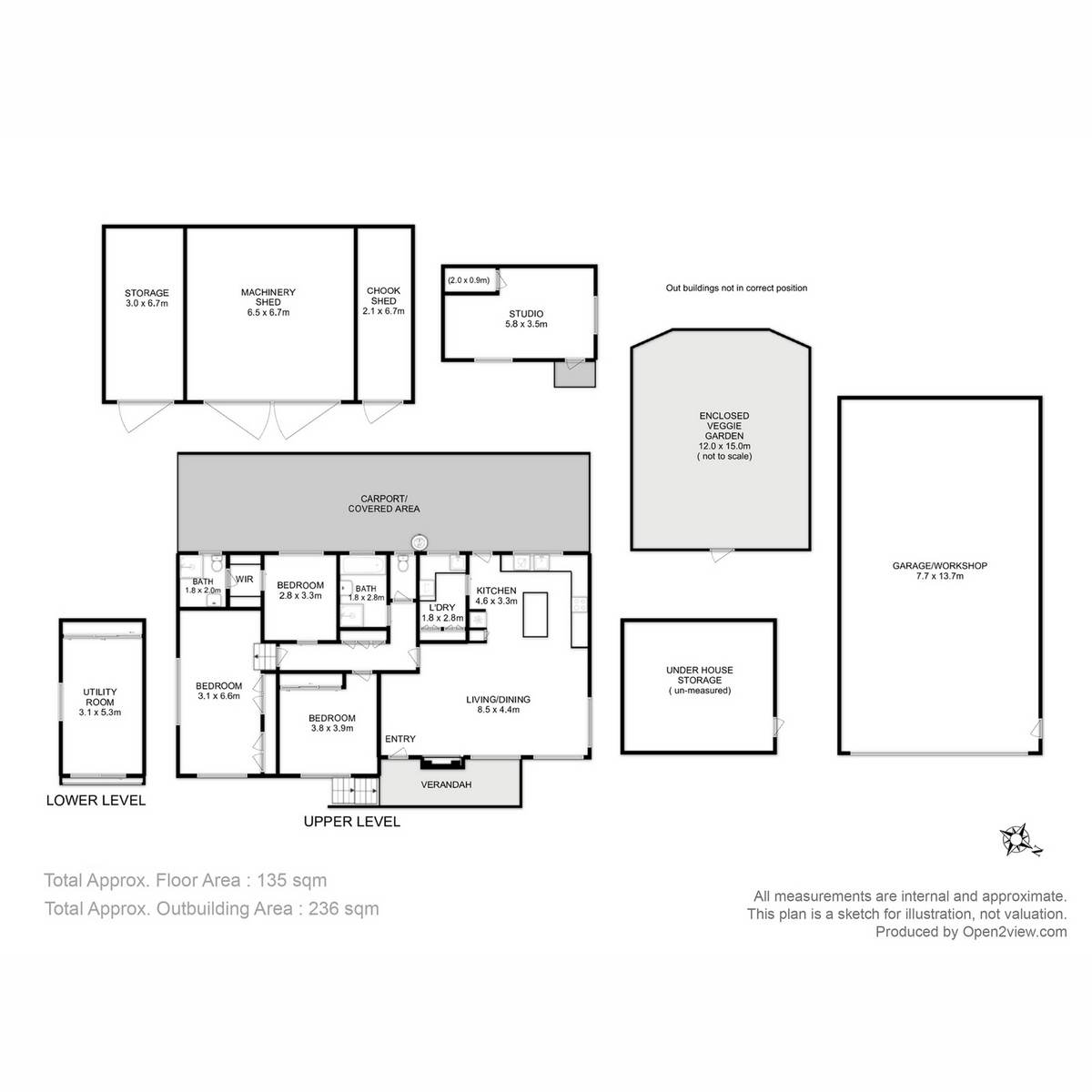 2480 Channel Highway, Lower Snug For Sale by Farmbuy.com - floorplan 1