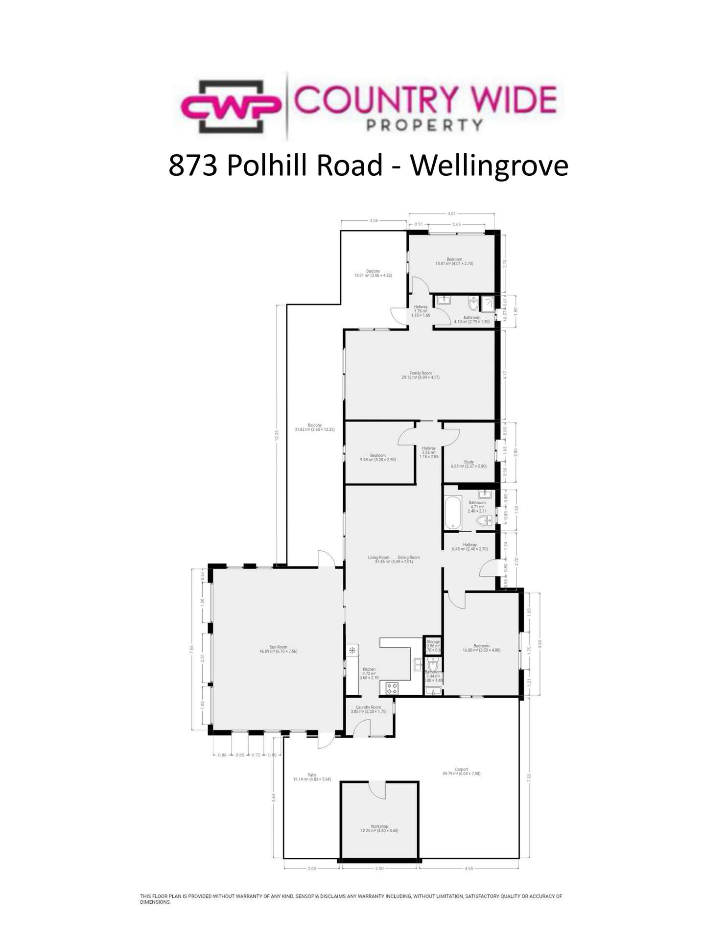 873 Polhill Road, Wellingrove For Sale by Farmbuy.com - floorplan 1