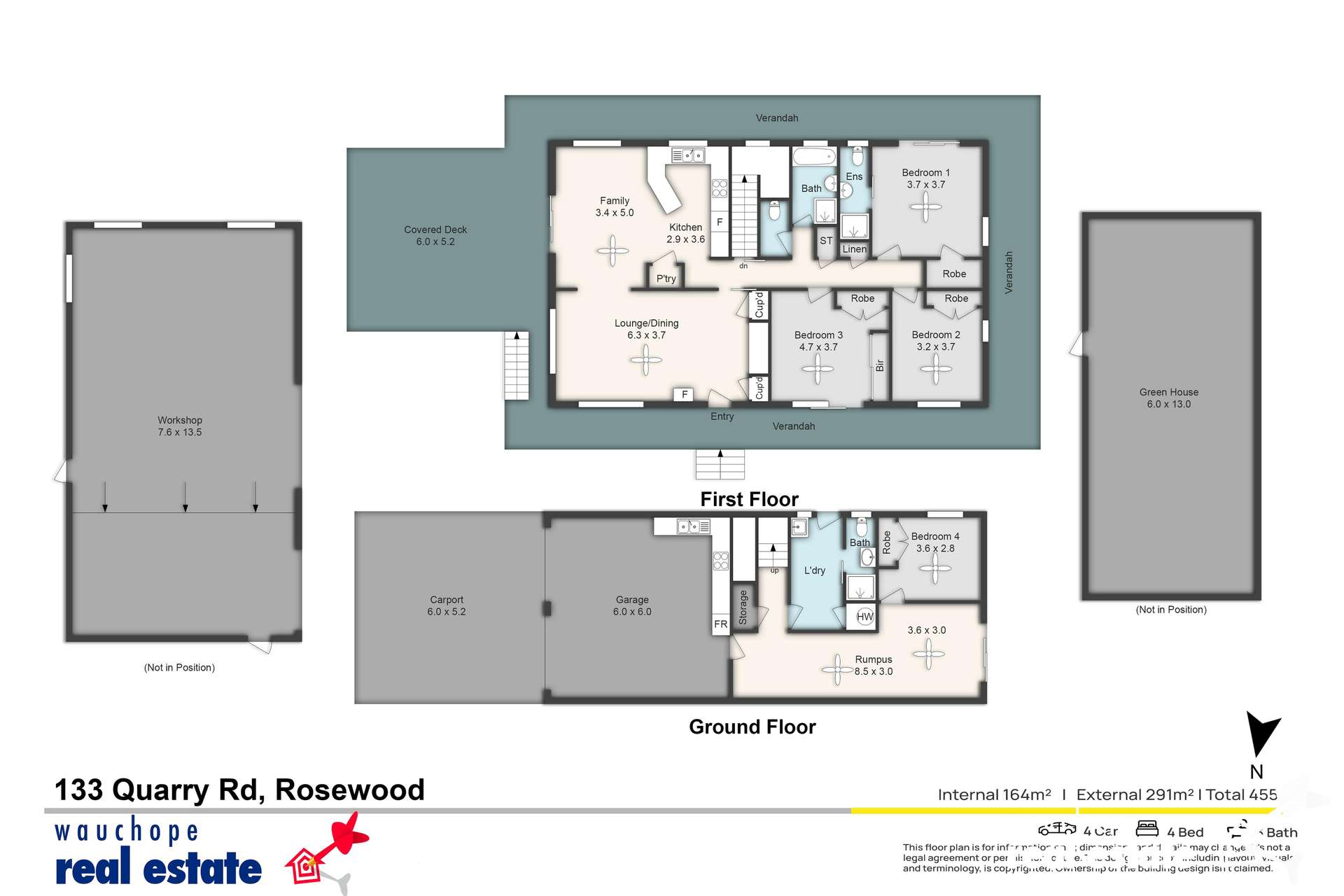 133 Quarry Road, Rosewood For Sale by Farmbuy.com - floorplan 1