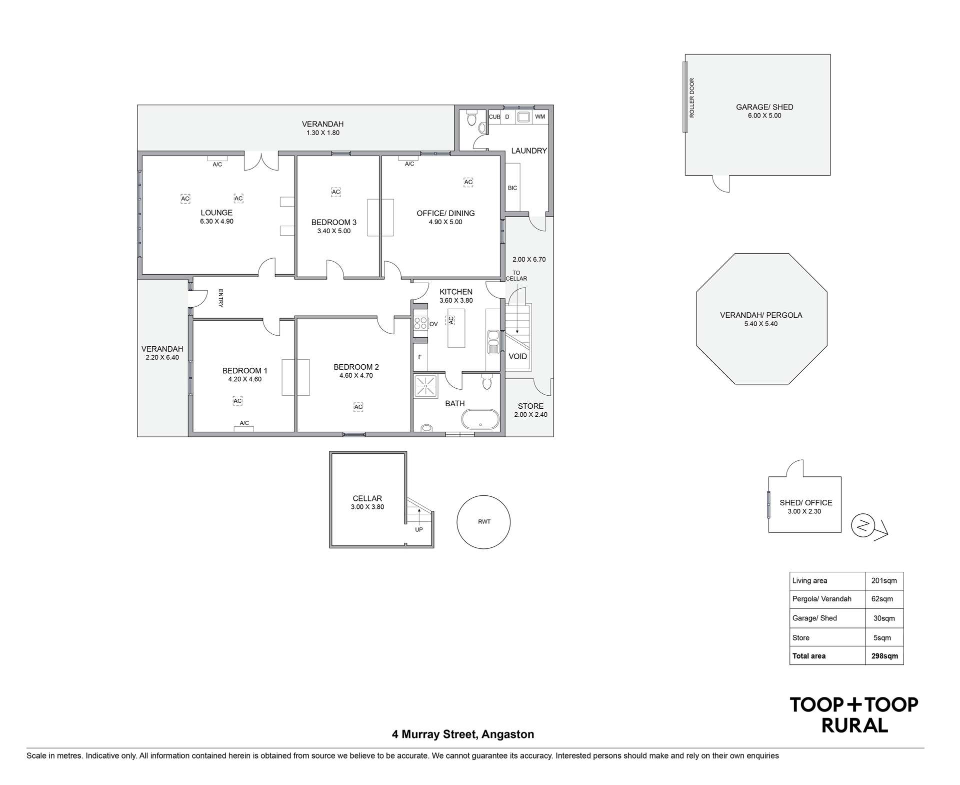 4 Murray Street, Angaston For Sale by Farmbuy.com - floorplan 1