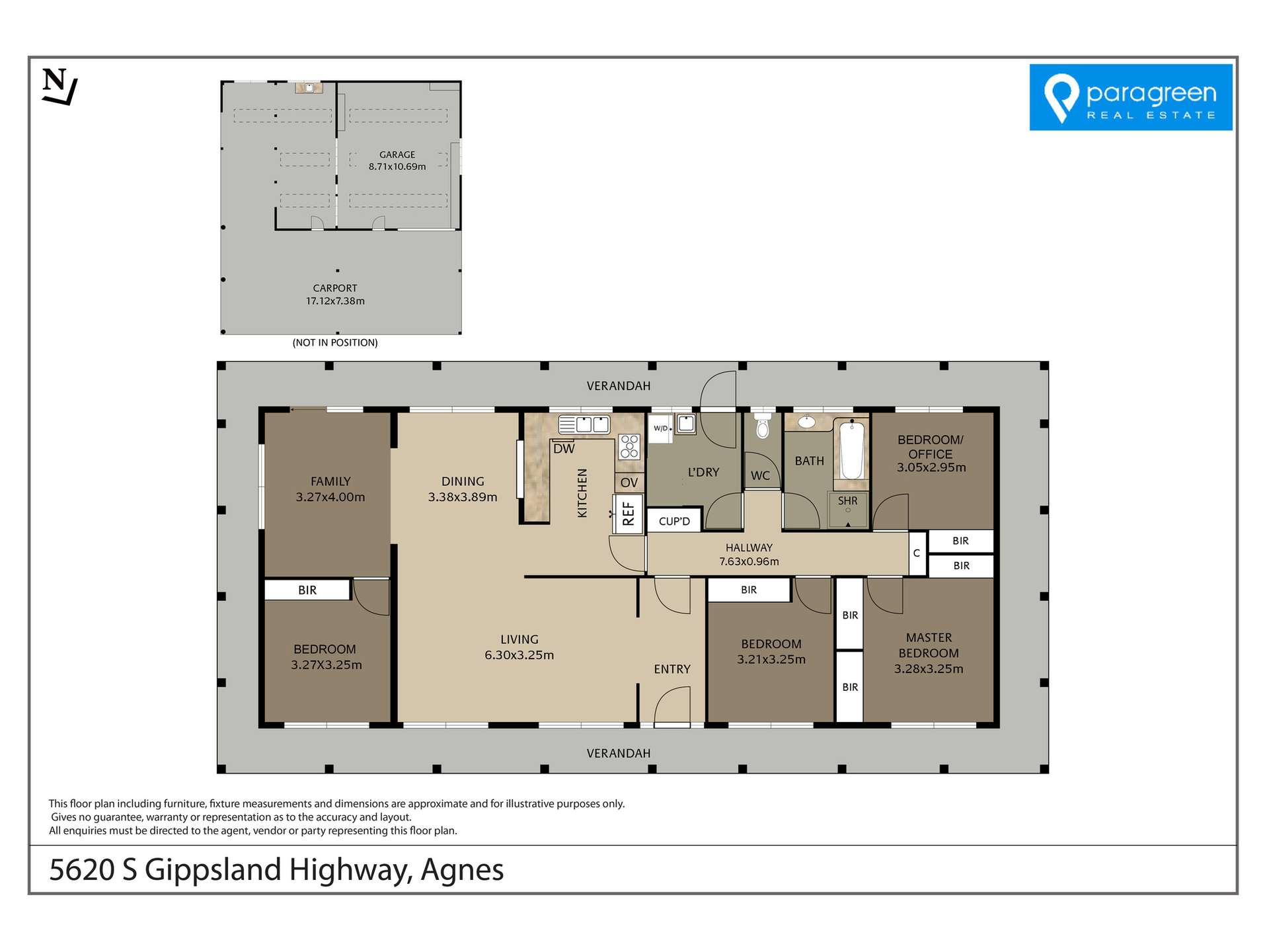 5620 South Gippsland Highway, Agnes For Sale by Farmbuy.com - floorplan 1