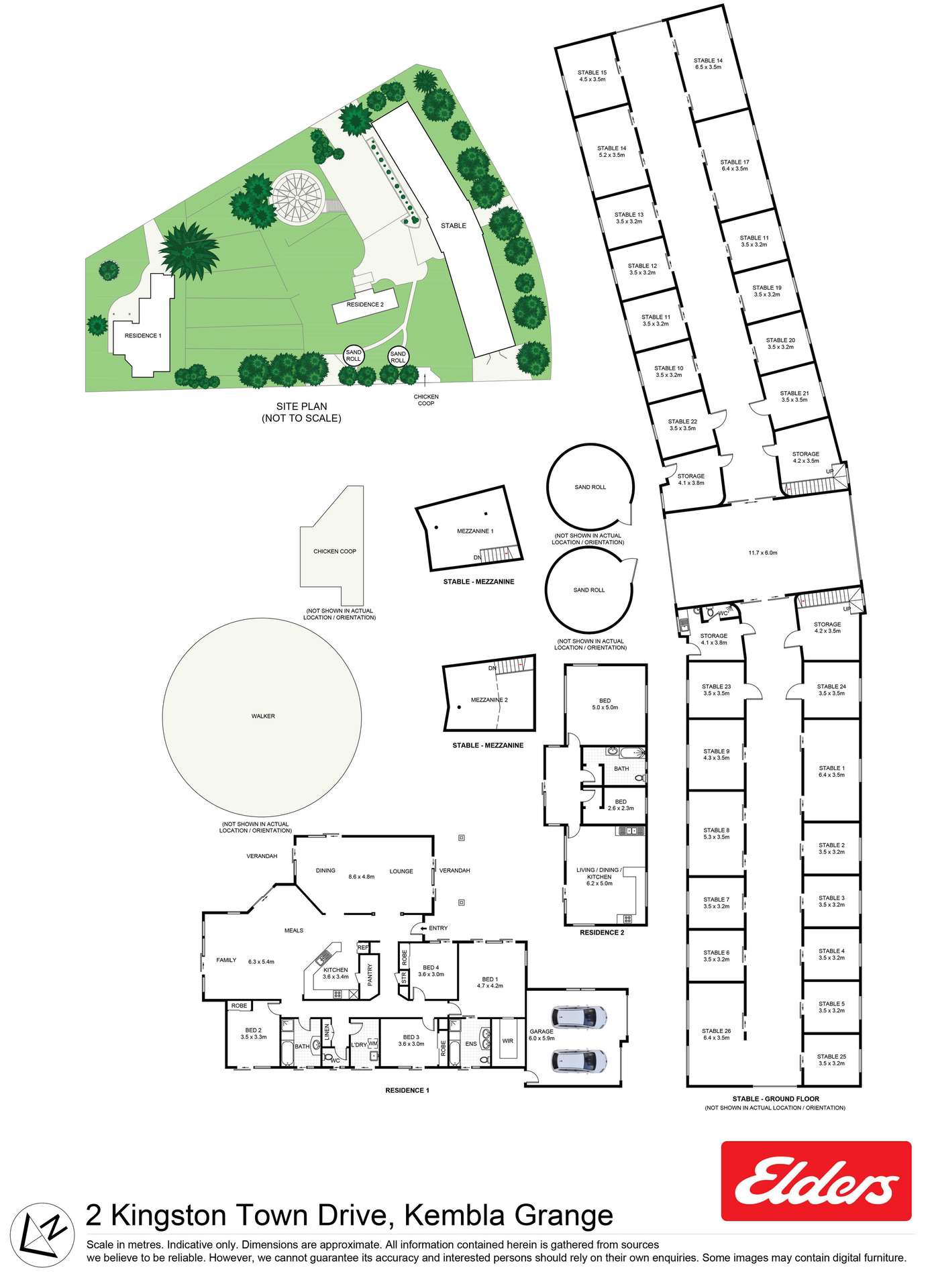 2 Kingston Town Drive, Kembla Grange For Sale by Farmbuy.com - floorplan 1