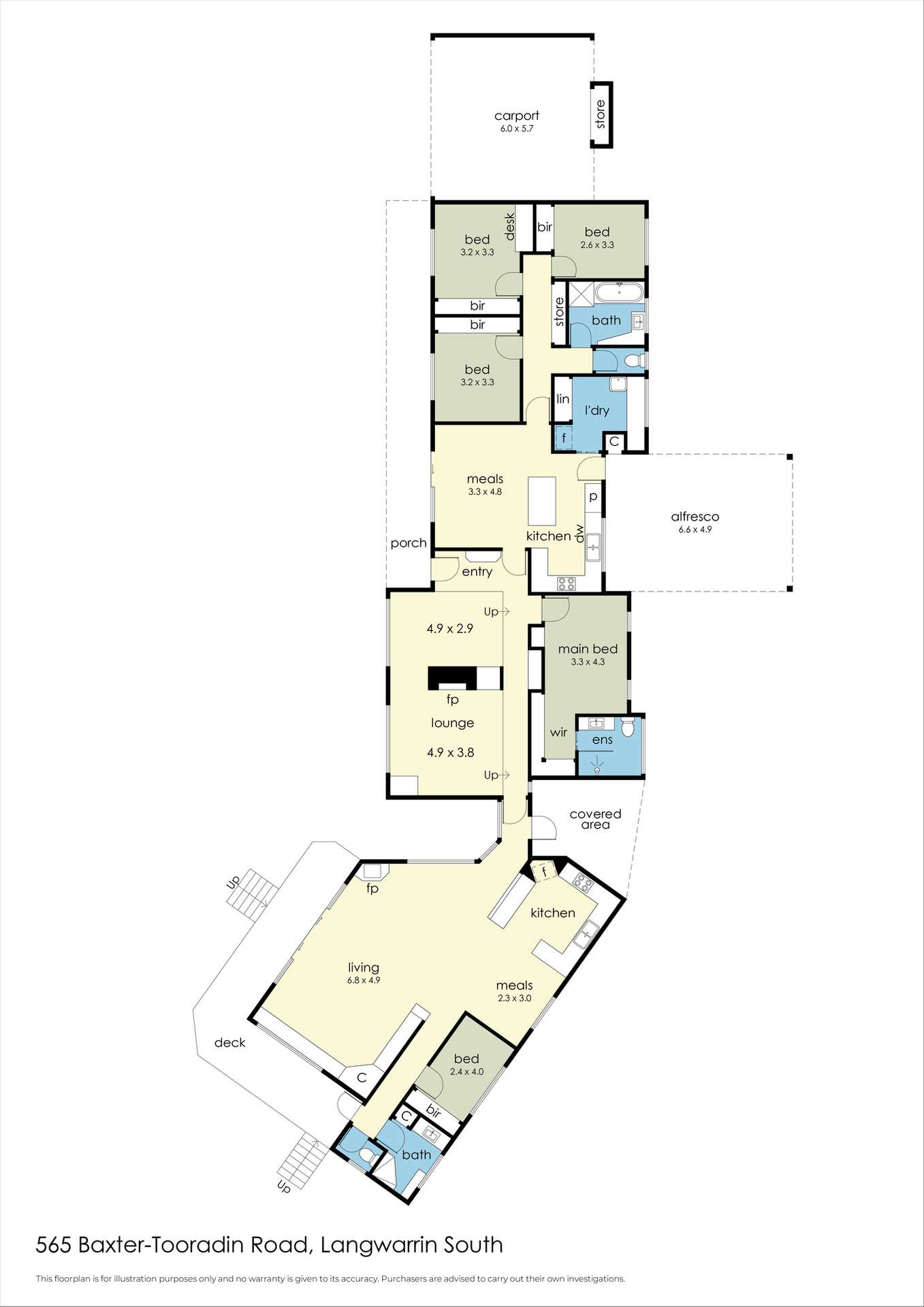 565 Baxter Tooradin Road, Langwarrin South For Sale by Farmbuy.com - floorplan 1