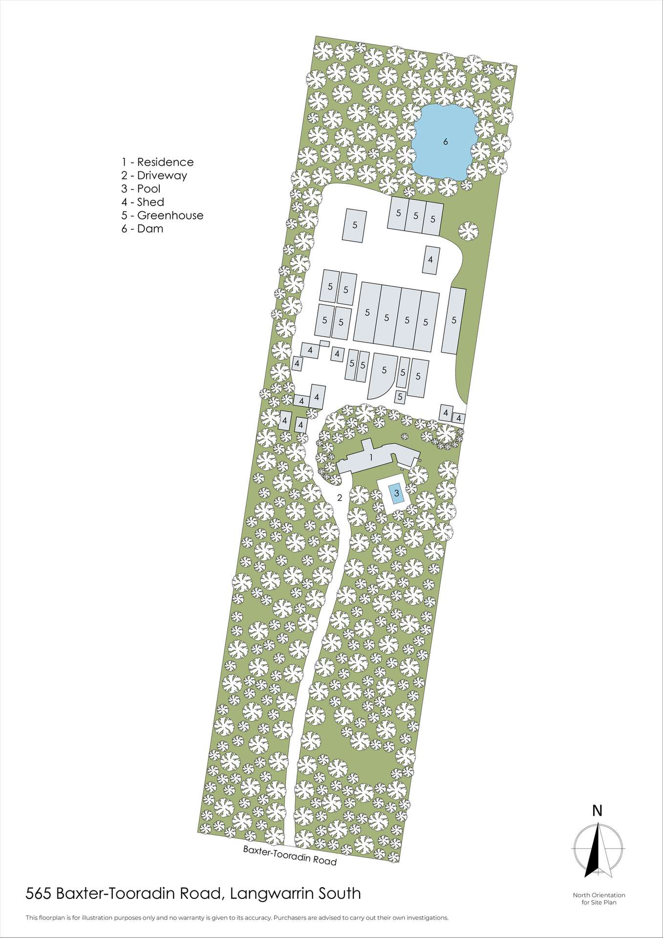 565 Baxter Tooradin Road, Langwarrin South For Sale by Farmbuy.com - floorplan 2