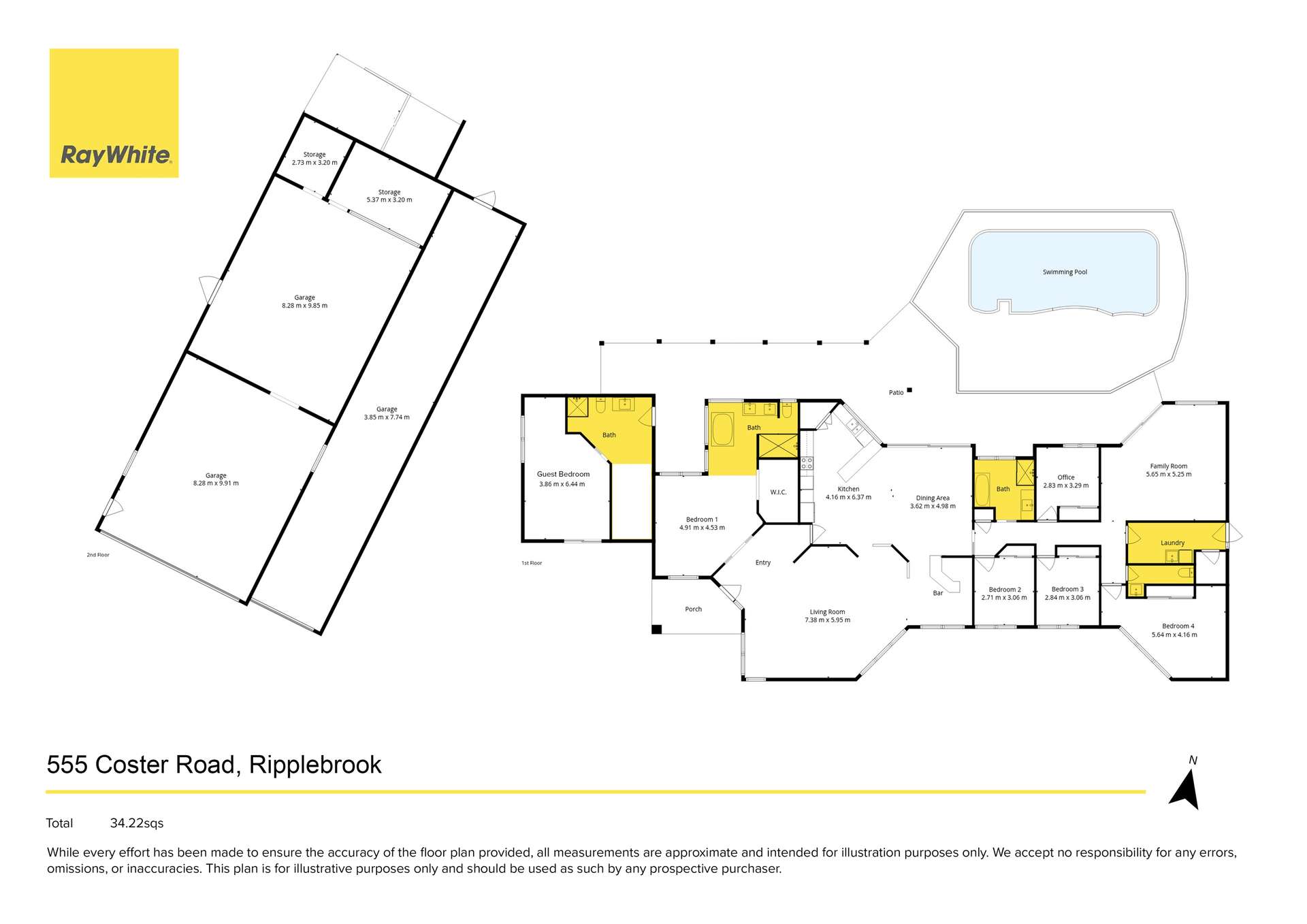 555 Coster Road, Ripplebrook For Sale by Farmbuy.com - floorplan 1