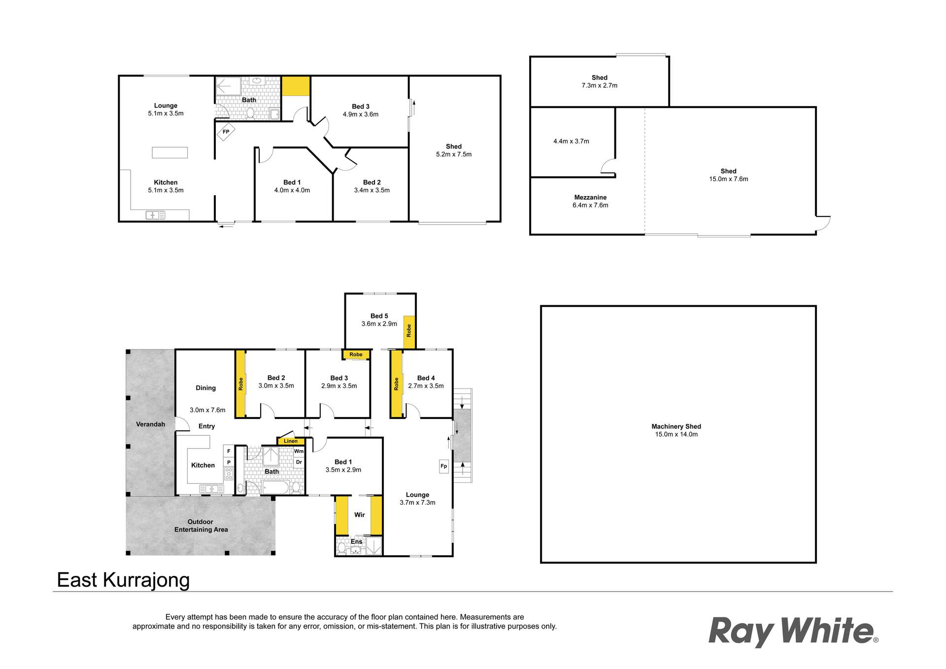 895B East Kurrajong Road, East Kurrajong For Sale by Farmbuy.com - floorplan 1