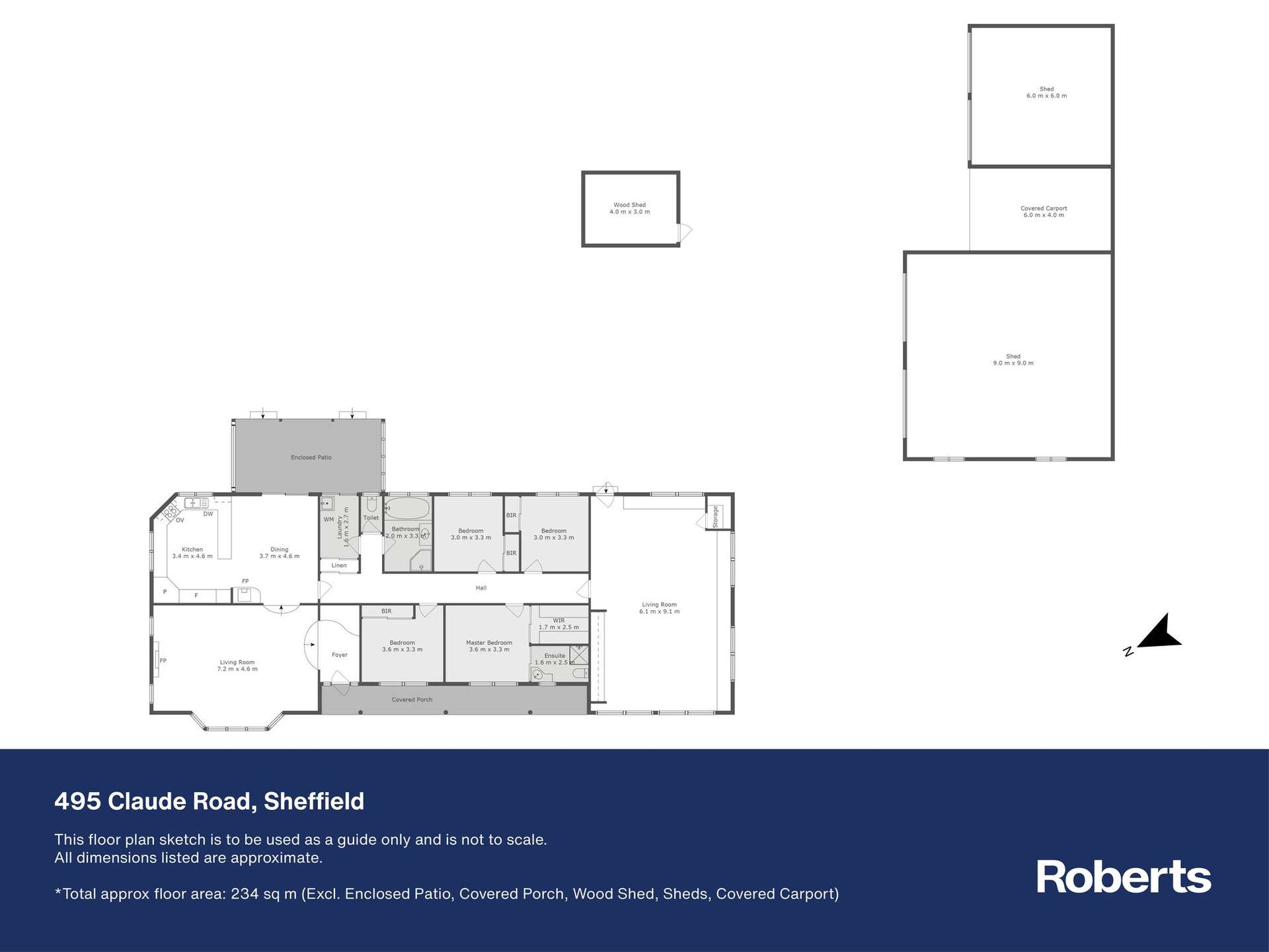 495 Claude Road, Sheffield For Sale by Farmbuy.com - floorplan 2