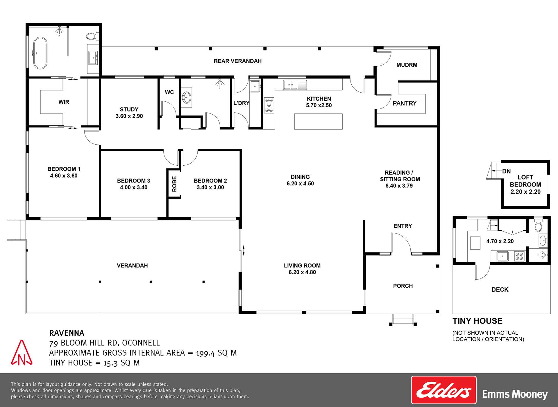 79 Bloom Hill Road, O'Connell Auction by Farmbuy.com - floorplan 1