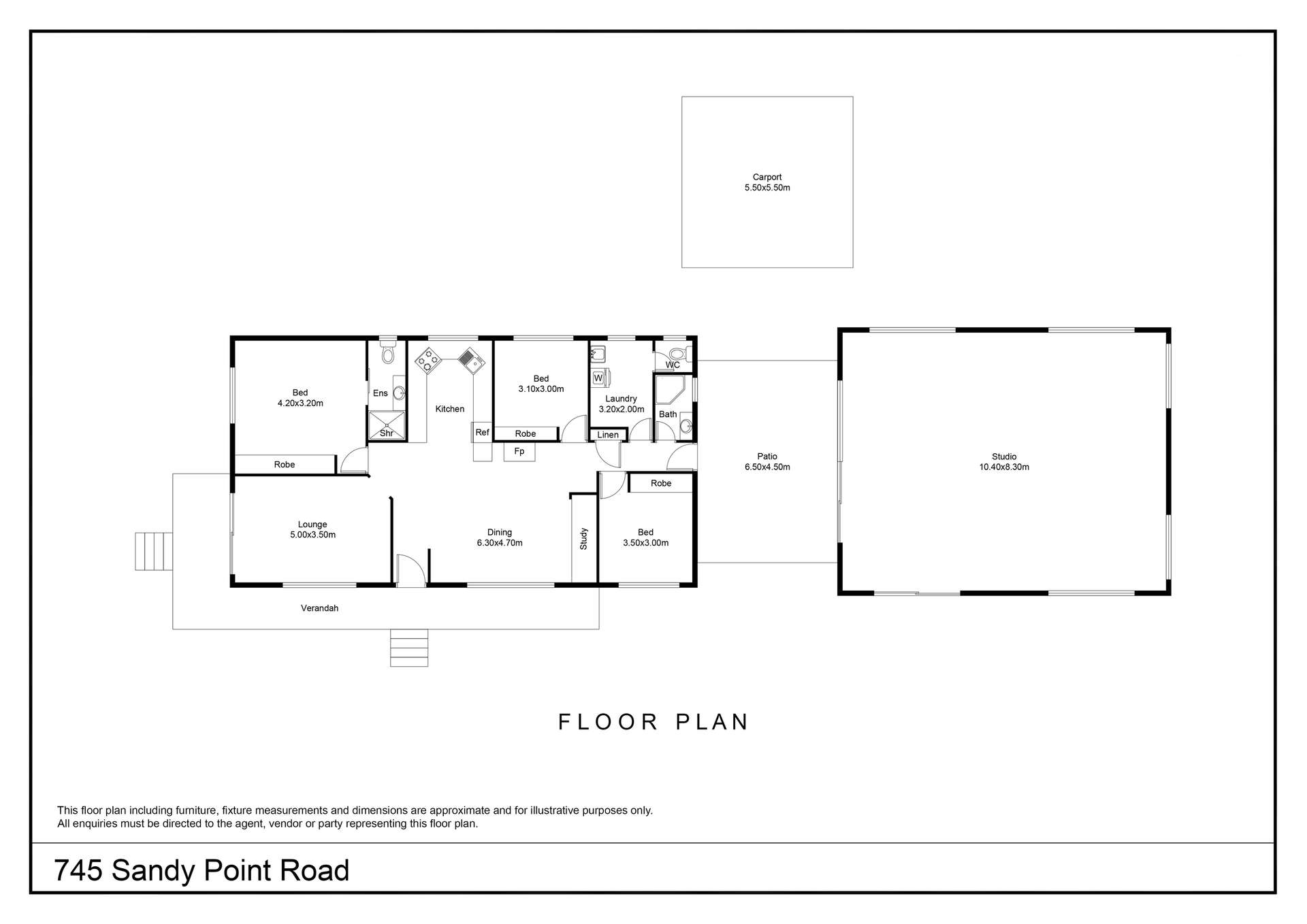 745 Sandy Point Road, Lower Boro For Sale by Farmbuy.com - floorplan 1