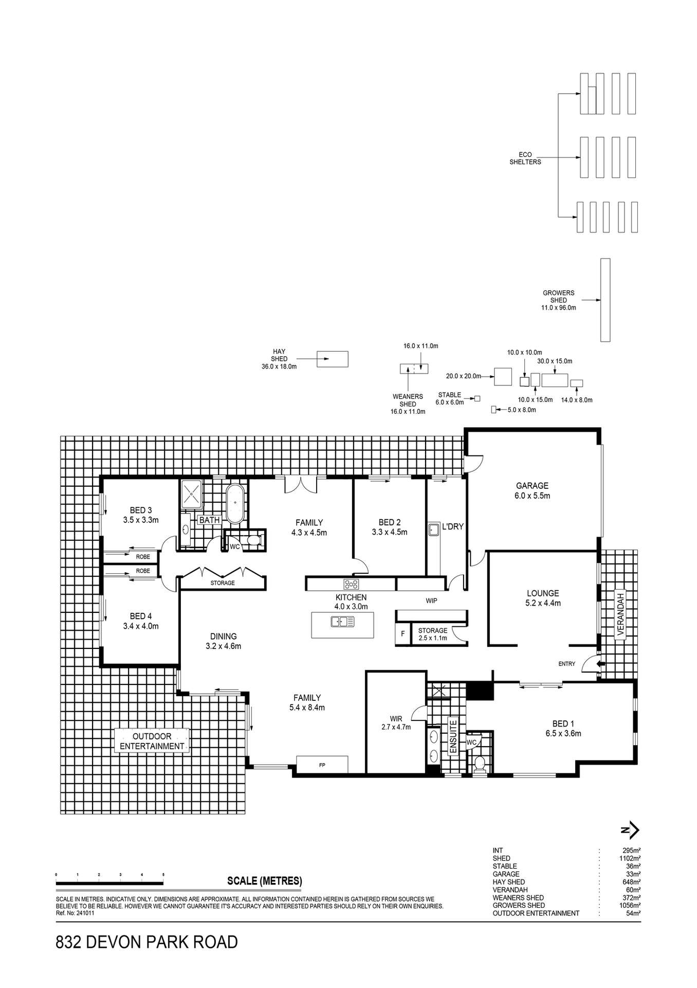 842 Devon Park Road, Donald For Sale by Farmbuy.com - floorplan 1