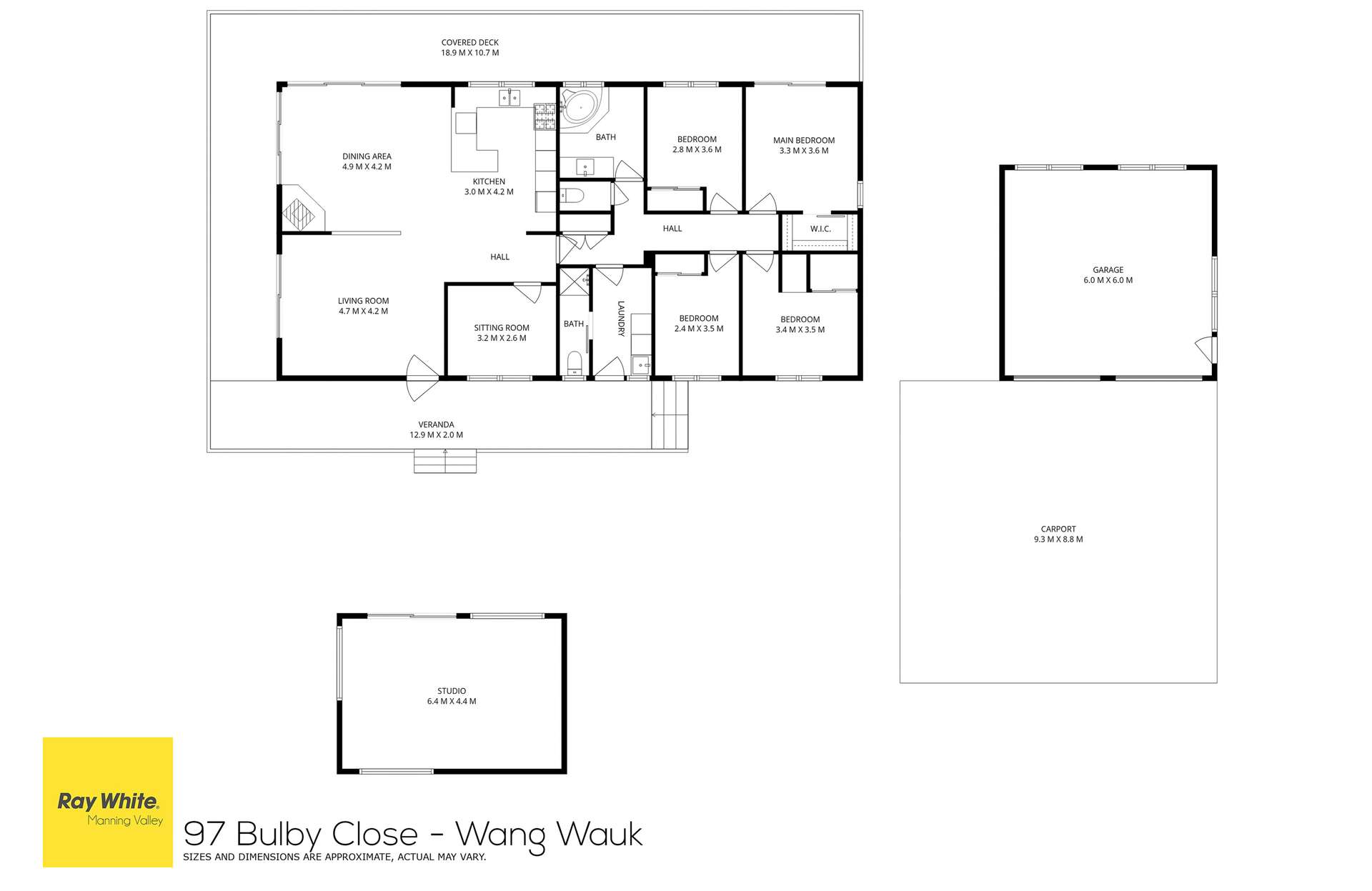 97 Bulby Close, Wang Wauk For Sale by Farmbuy.com - floorplan 1