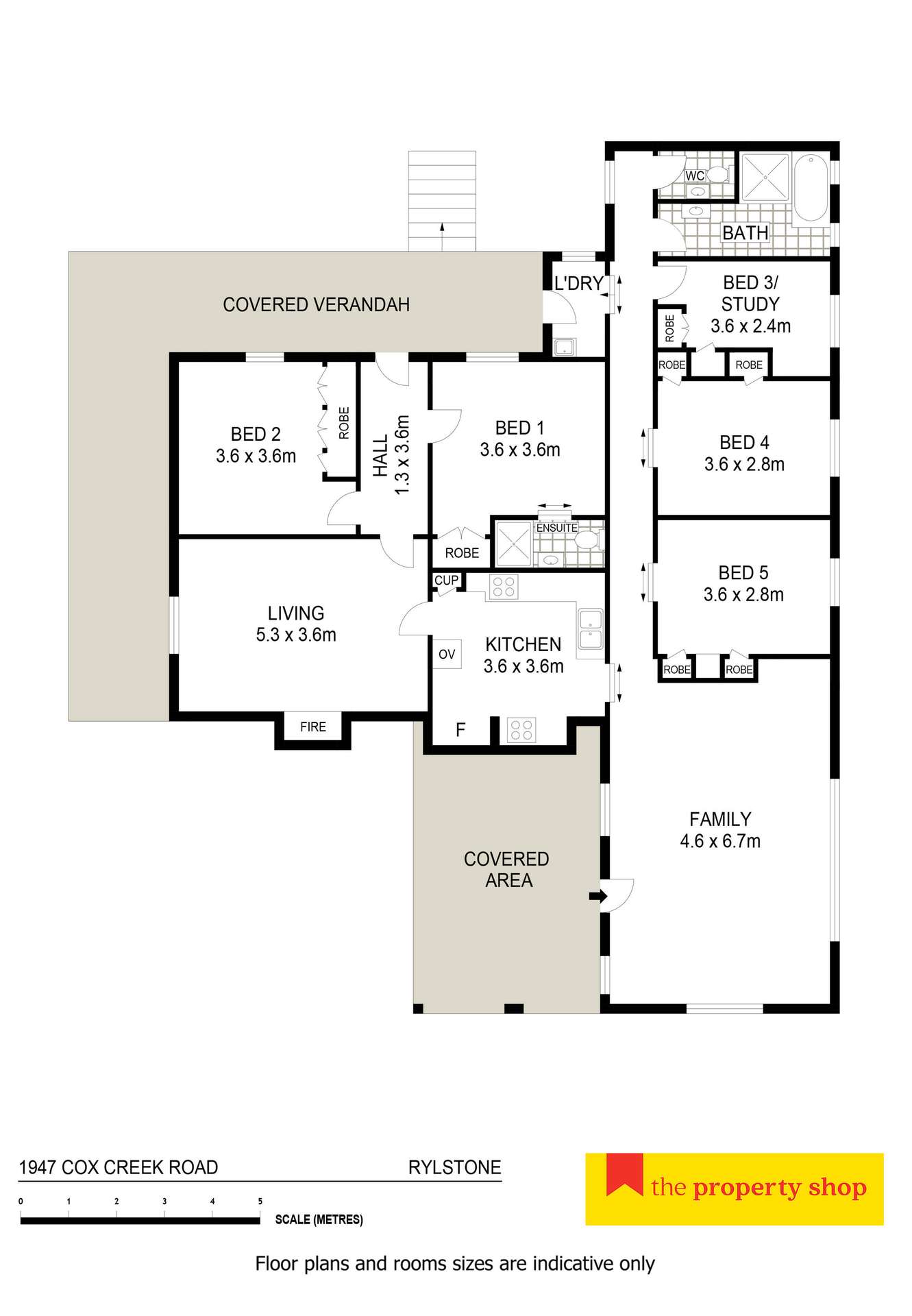 1497 Coxs Creek Road, Rylstone For Sale by Farmbuy.com - floorplan 1