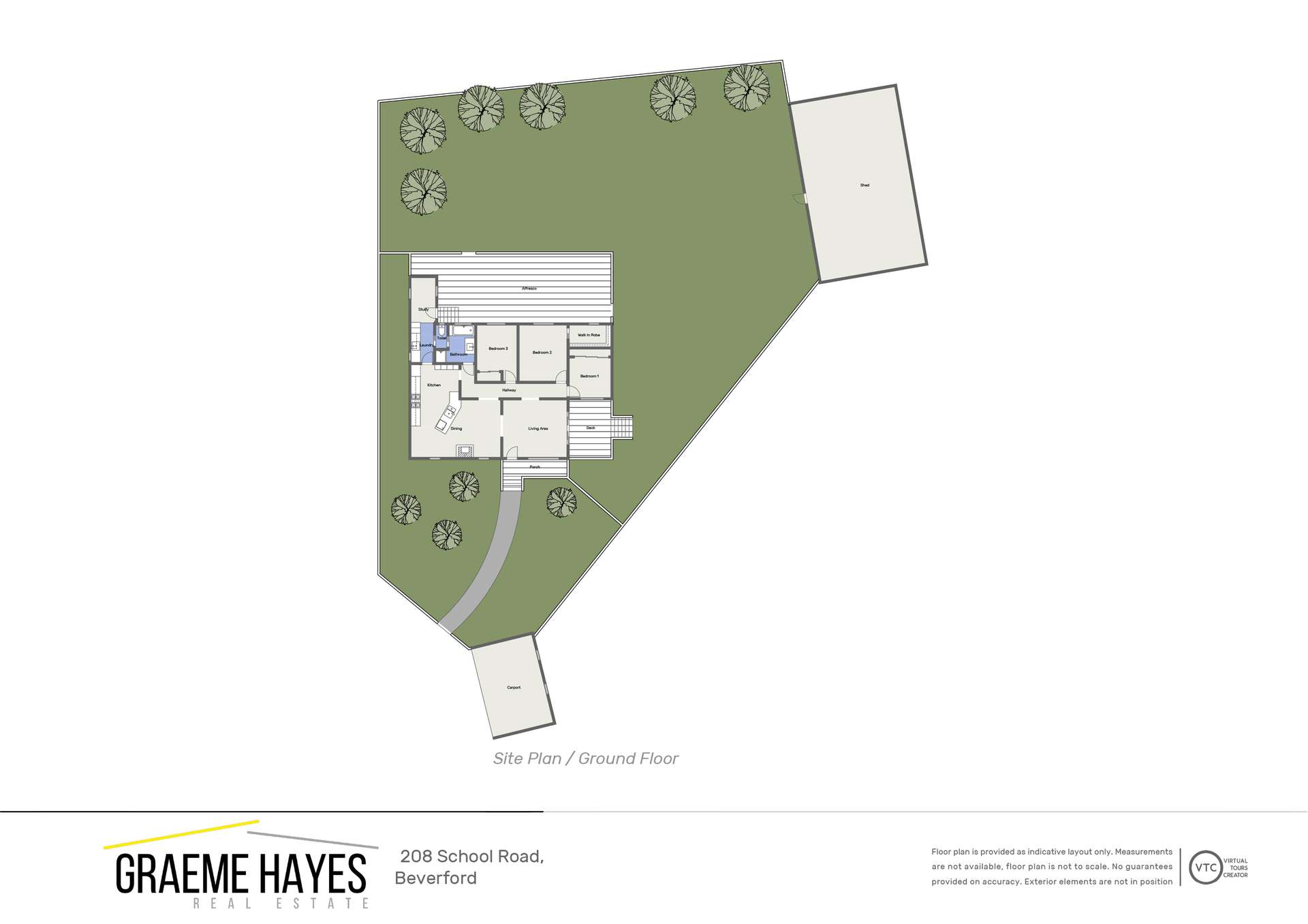208 School Road, Beverford For Sale by Farmbuy.com - floorplan 1