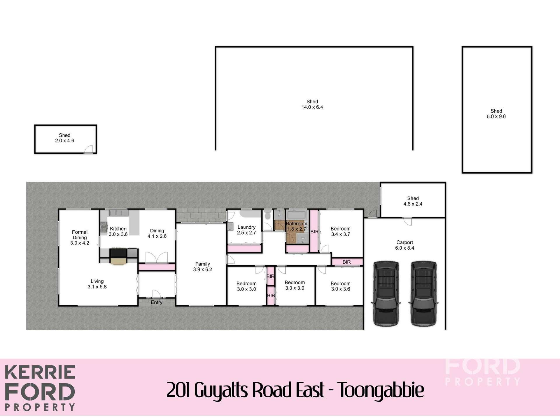 201 Guyatts Road, Toongabbie For Sale by Farmbuy.com - floorplan 1