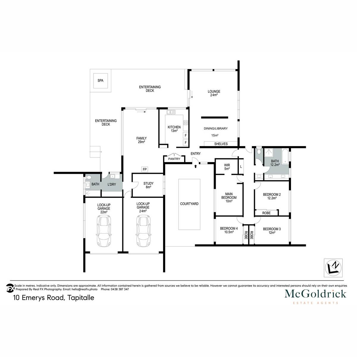 10 Emerys Road, Tapitallee For Sale by Farmbuy.com - floorplan 1