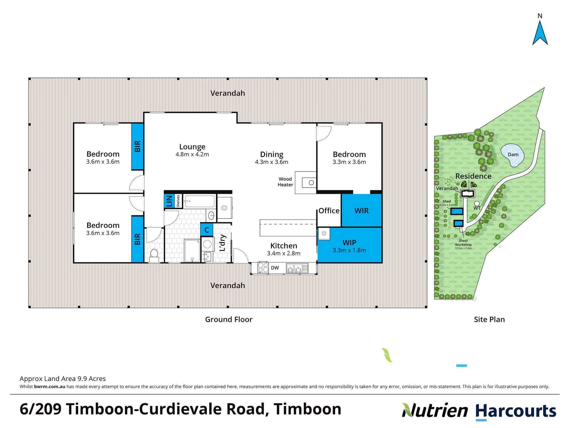 6/209 Timboon-Curdievale Road,, Timboon For Sale by Farmbuy.com - floorplan 1