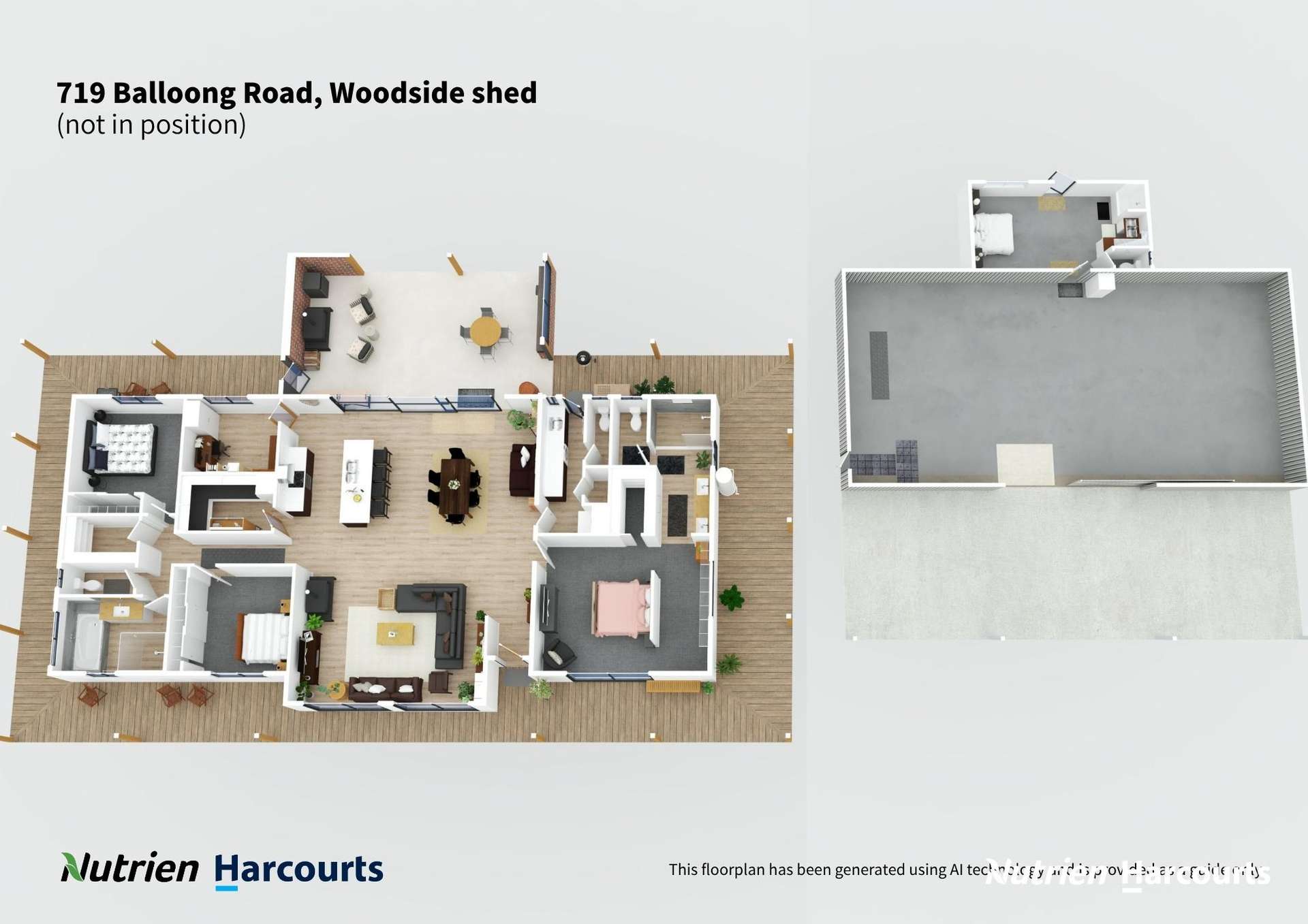 719 Balloong Road, Woodside For Sale by Farmbuy.com - floorplan 1