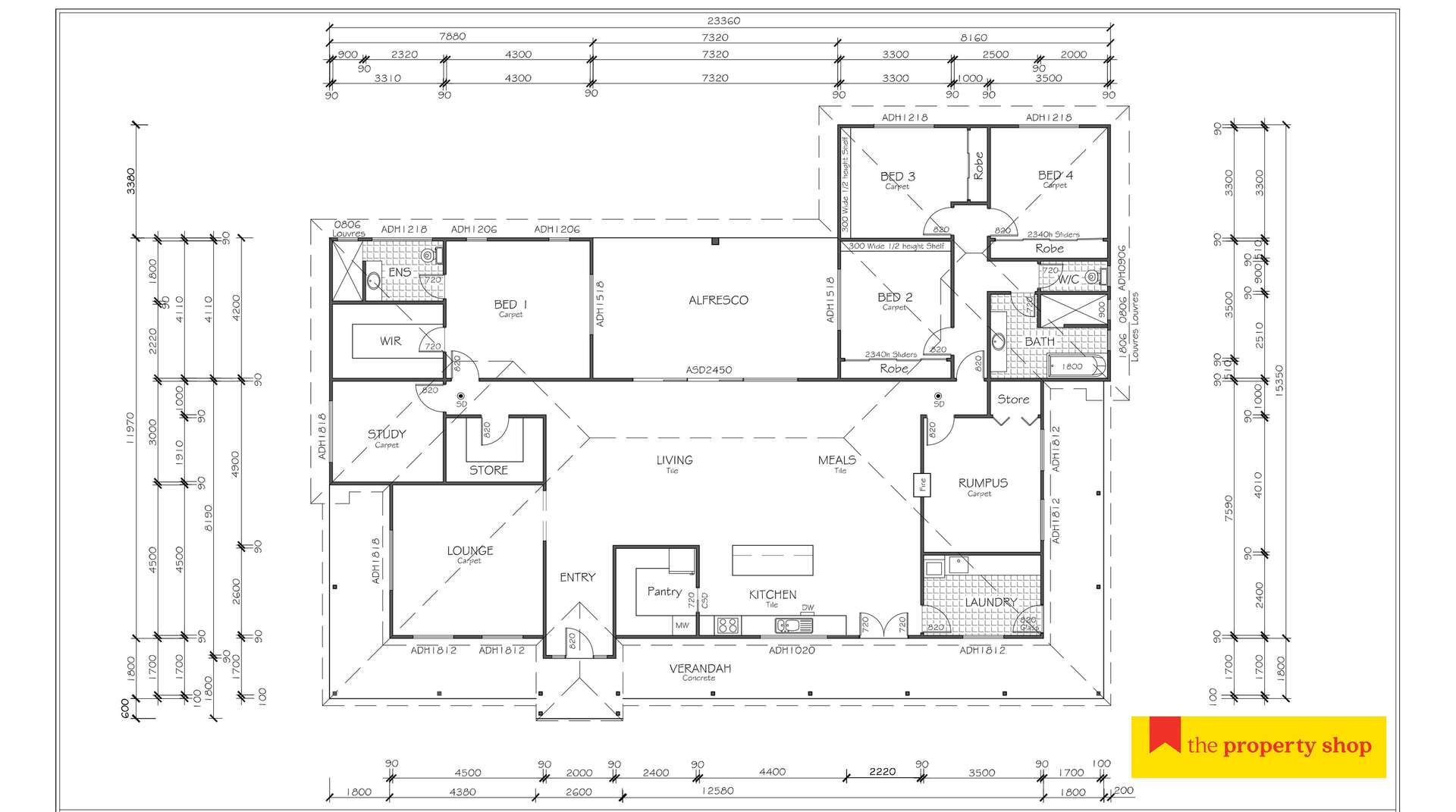 3 Grevillea Grove, Rylstone For Sale by Farmbuy.com - floorplan 1
