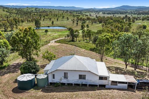 Farm For Sale - QLD - Cinnabar - 4600 - 183 Acre Grazing Property with Character Queenslander & Scenic Lifestyle Appeal 