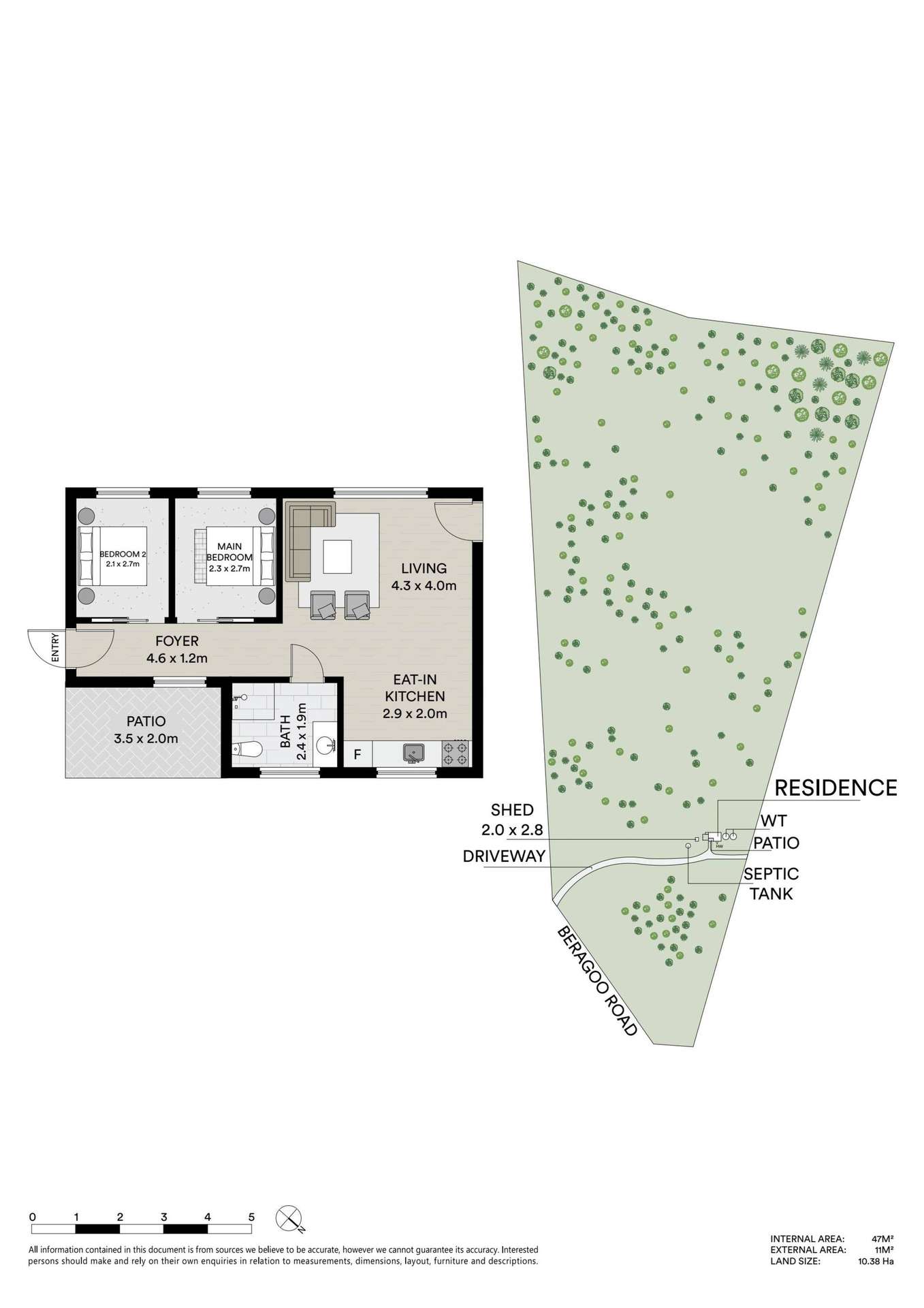 318 Beragoo Road, Mudgee For Sale by Farmbuy.com - floorplan 1