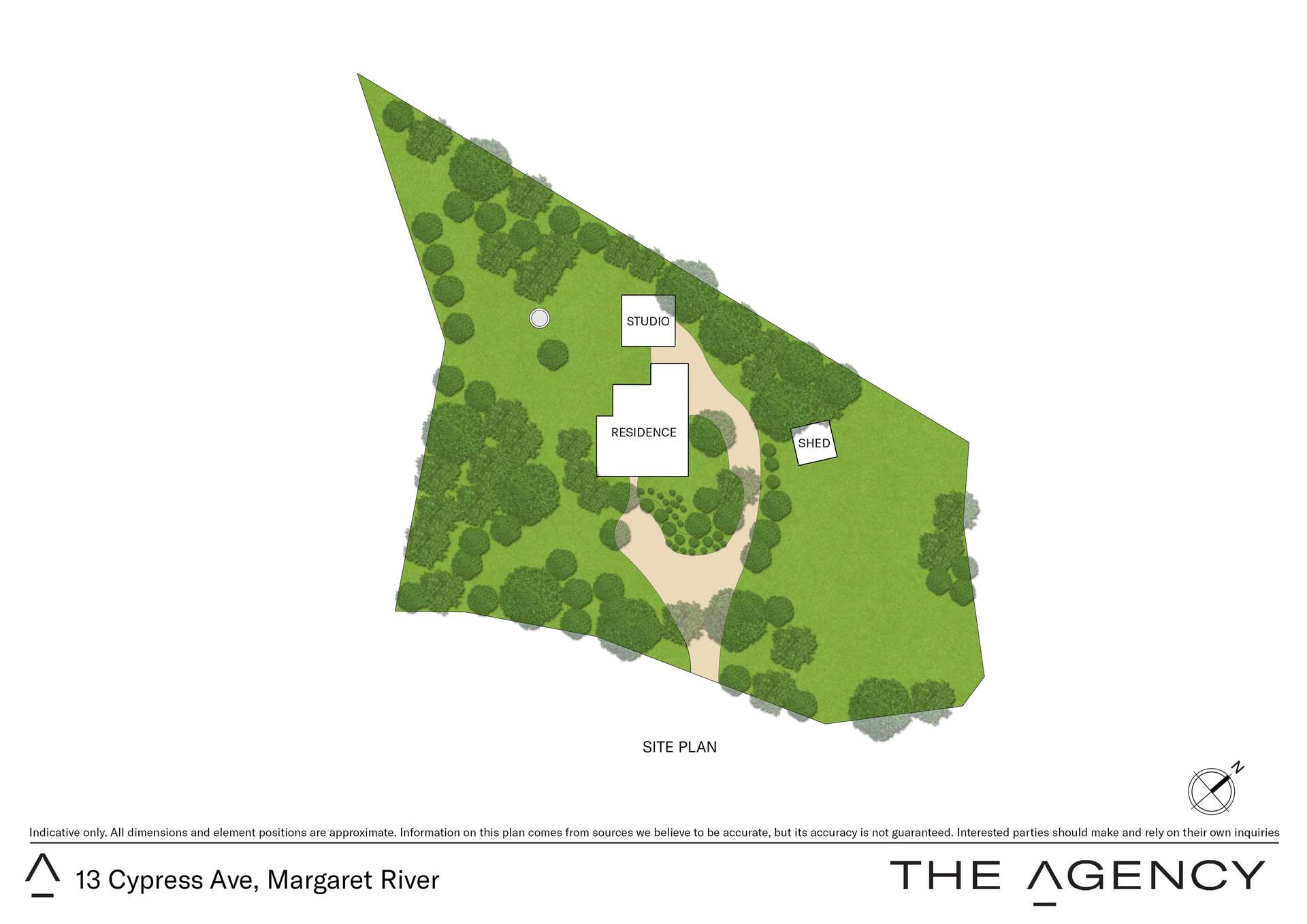 13 Cypress Avenue, Margaret River For Sale by Farmbuy.com - floorplan 1