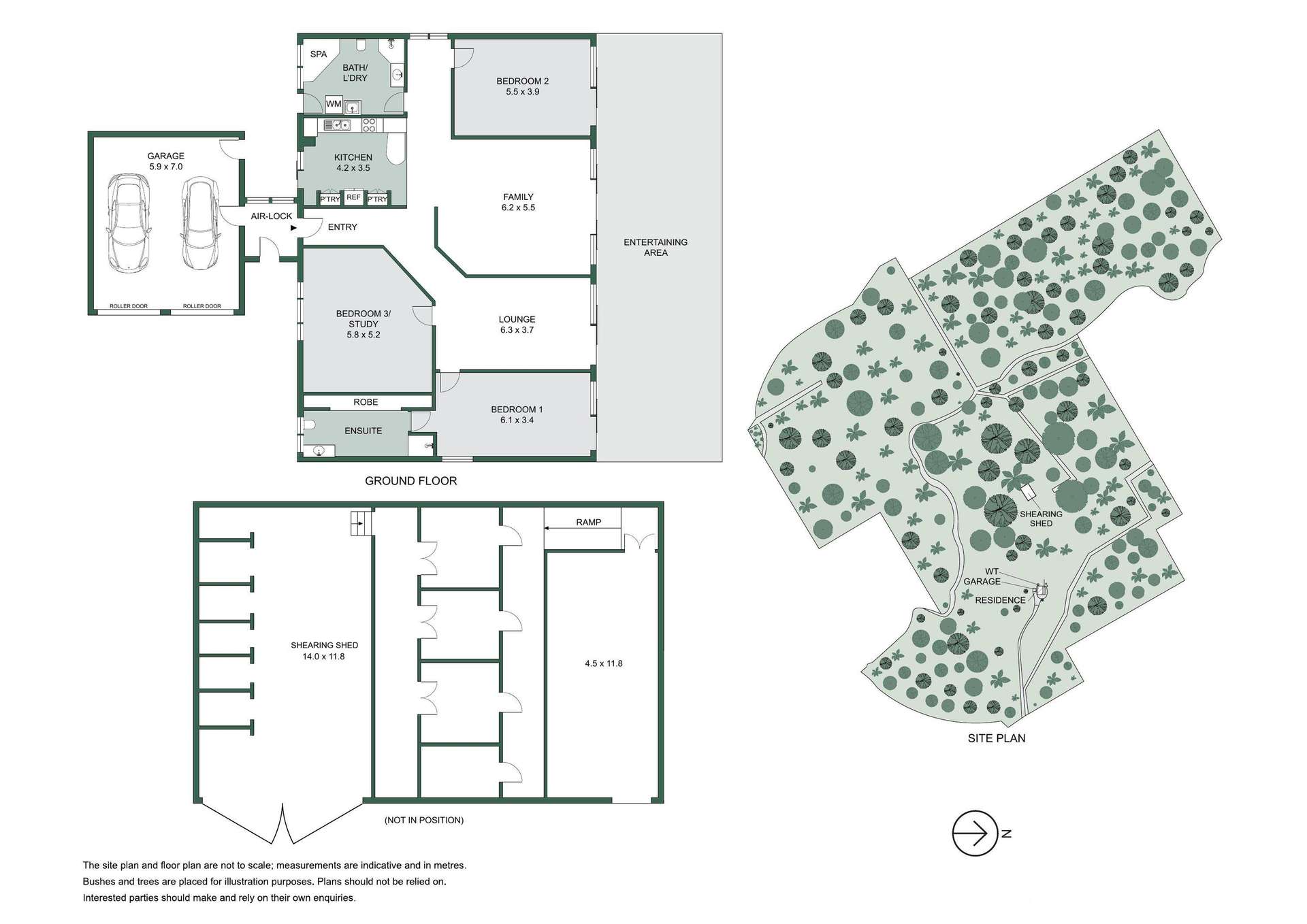 507 Harolds Cross Road, Braidwood For Sale by Farmbuy.com - floorplan 1