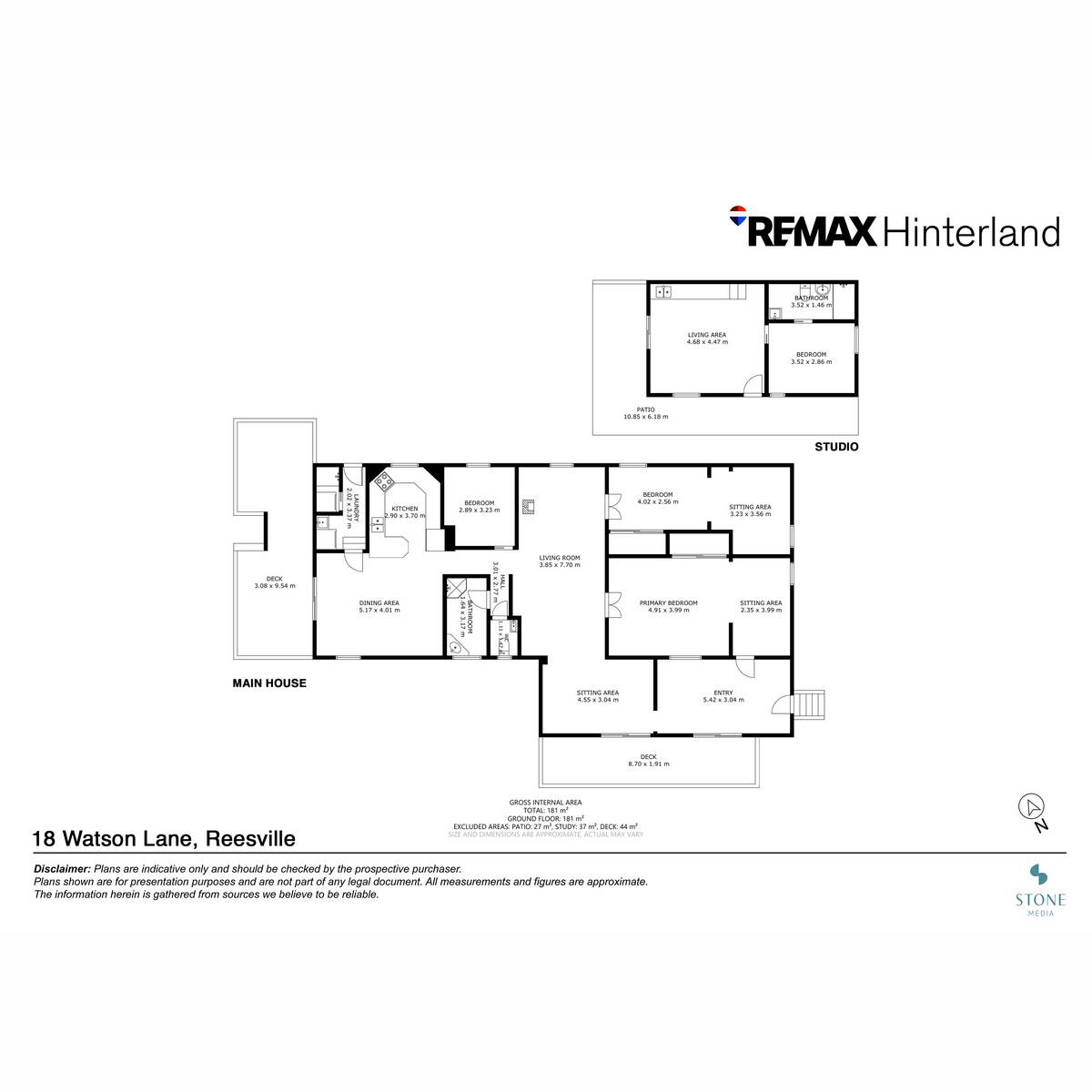 18 Watson Lane, Reesville For Sale by Farmbuy.com - floorplan 1