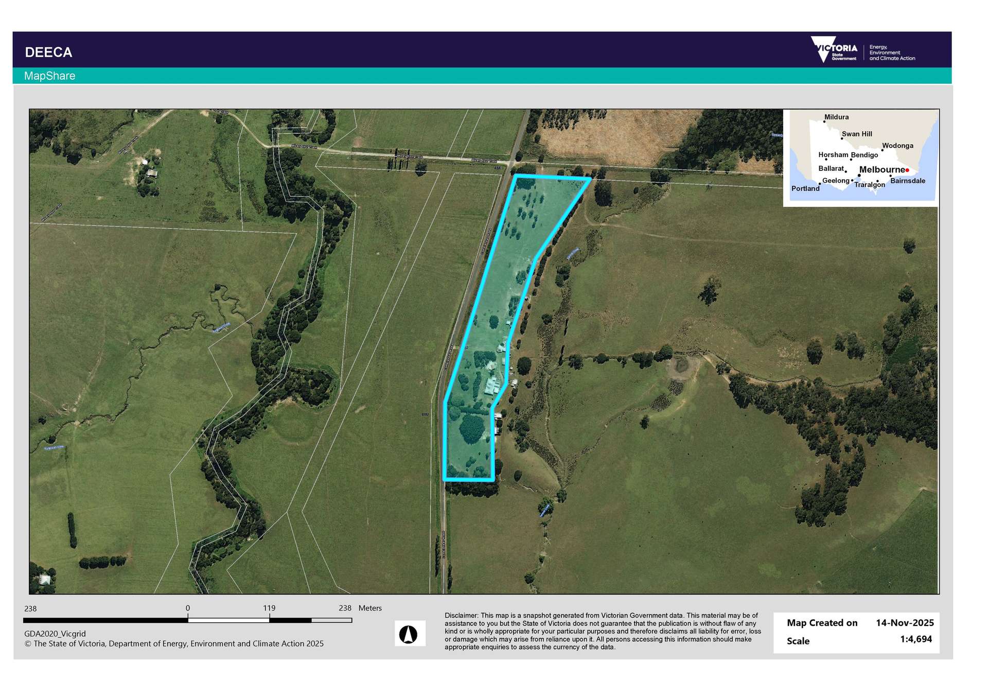 3116 Combienbar Road, Combienbar For Sale by Farmbuy.com - floorplan 1