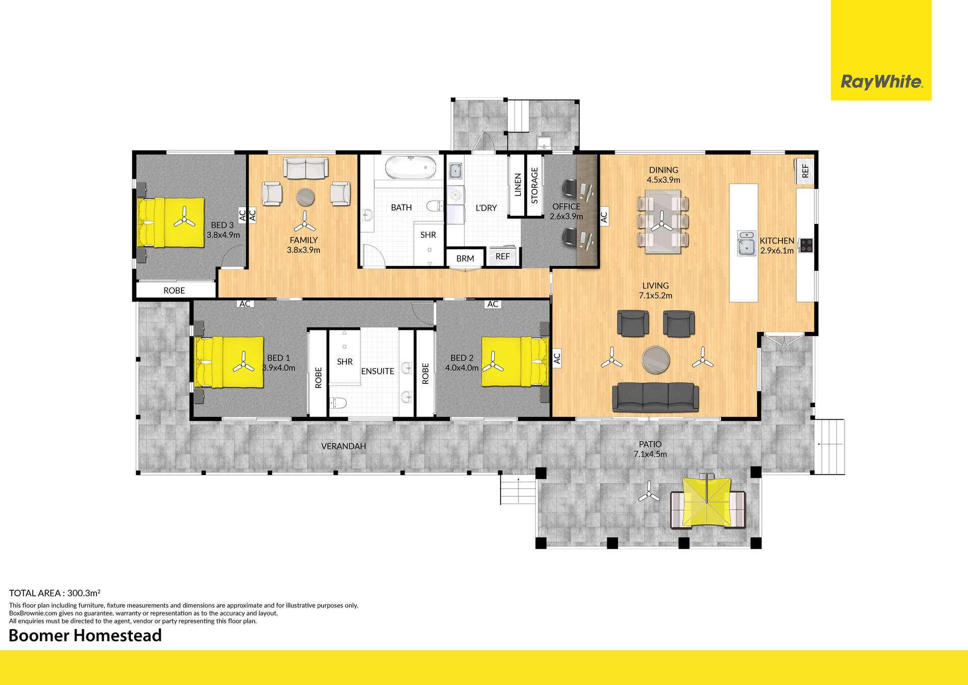 'Boomer' Rookwood Road, Gogango Tender by Farmbuy.com - floorplan 1