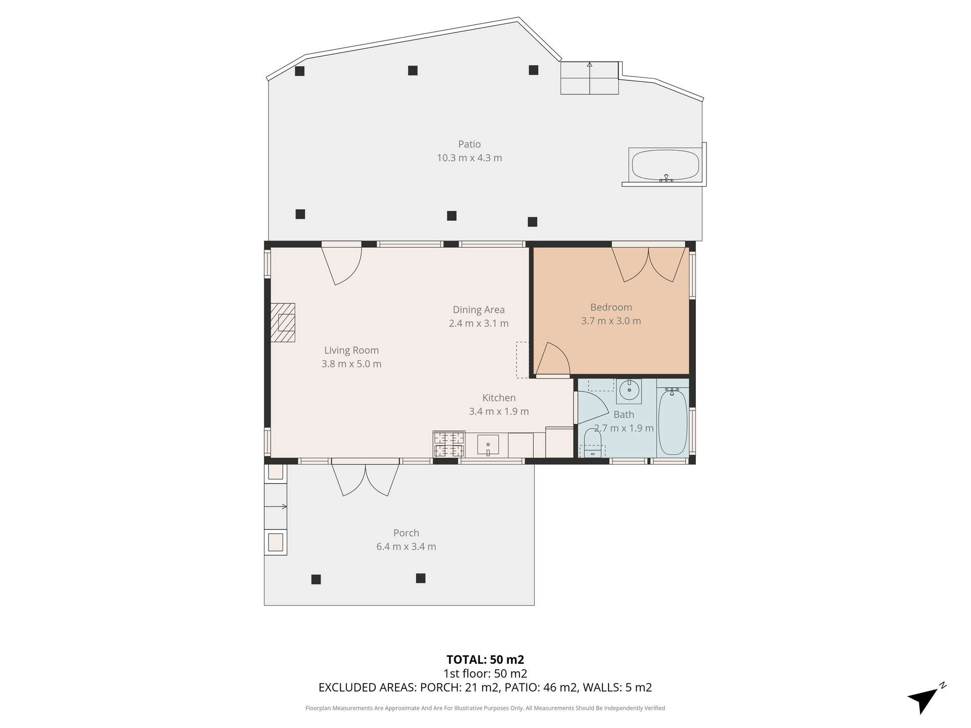 484 Summervilles Road, Bellingen For Sale by Farmbuy.com - floorplan 1