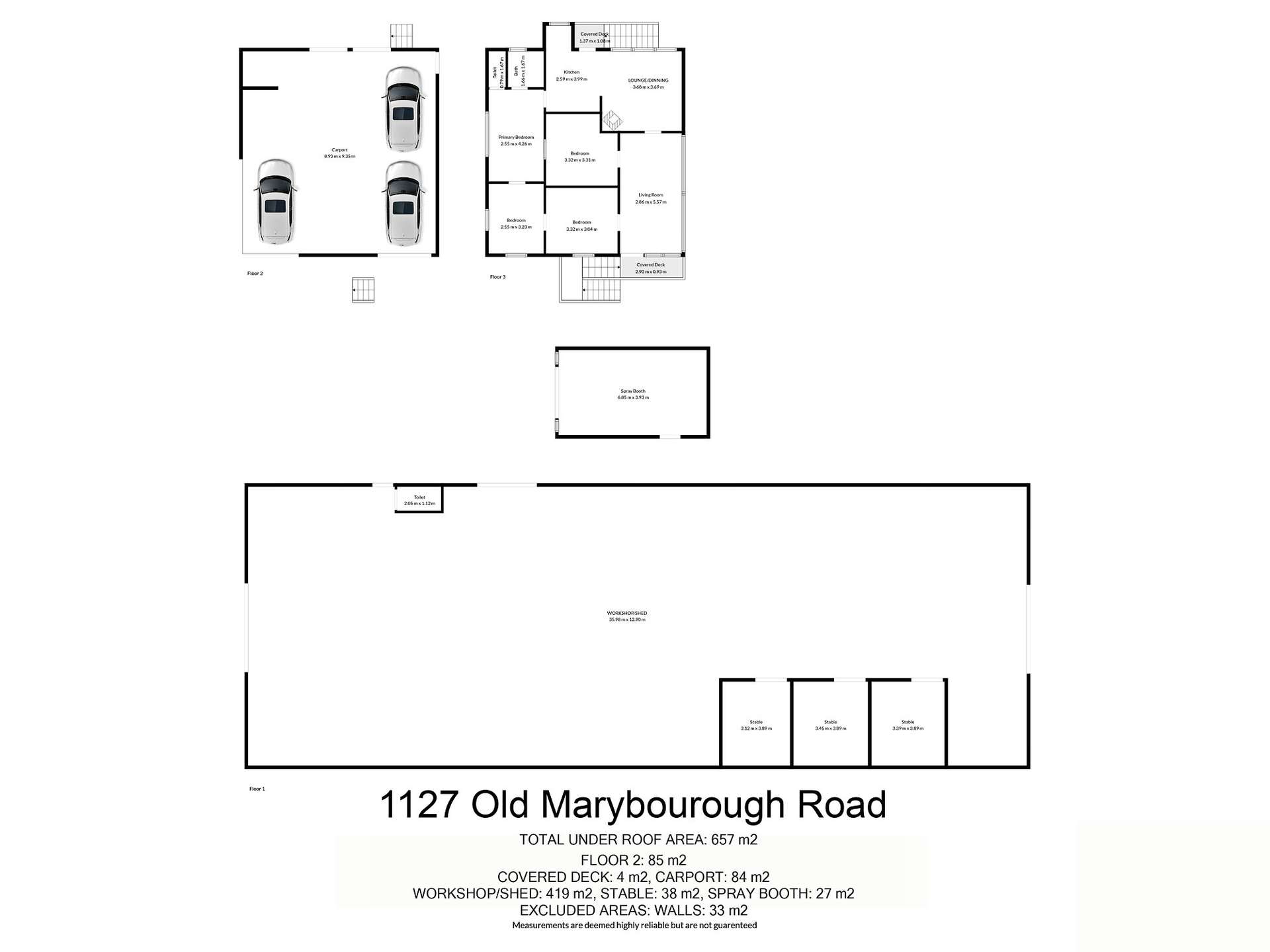 1127 Old Maryborough Road, Corella For Sale by Farmbuy.com - floorplan 1