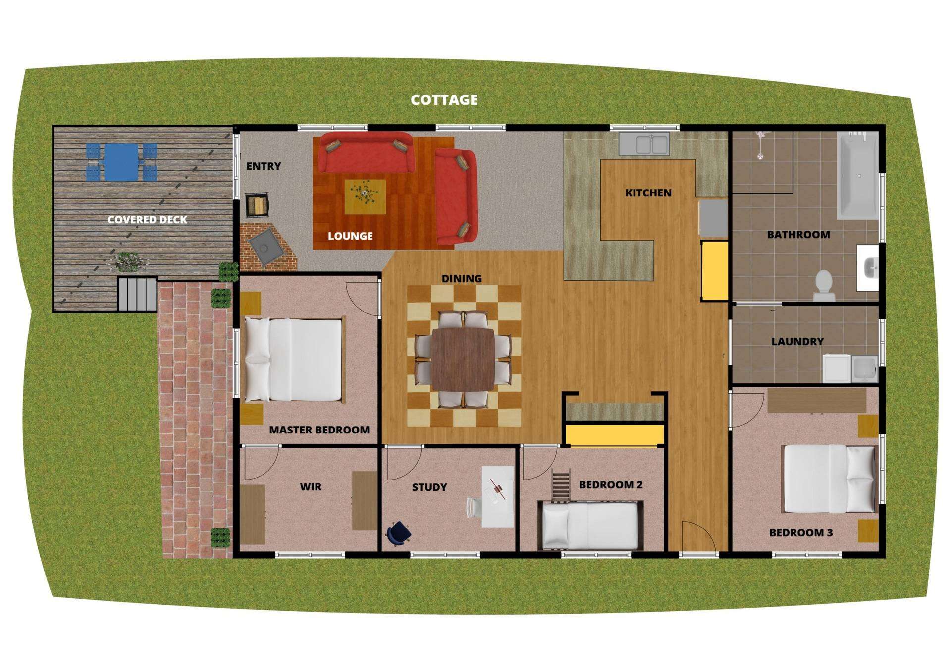 240 Shingle Hill Way, Gundaroo For Sale by Farmbuy.com - floorplan 1