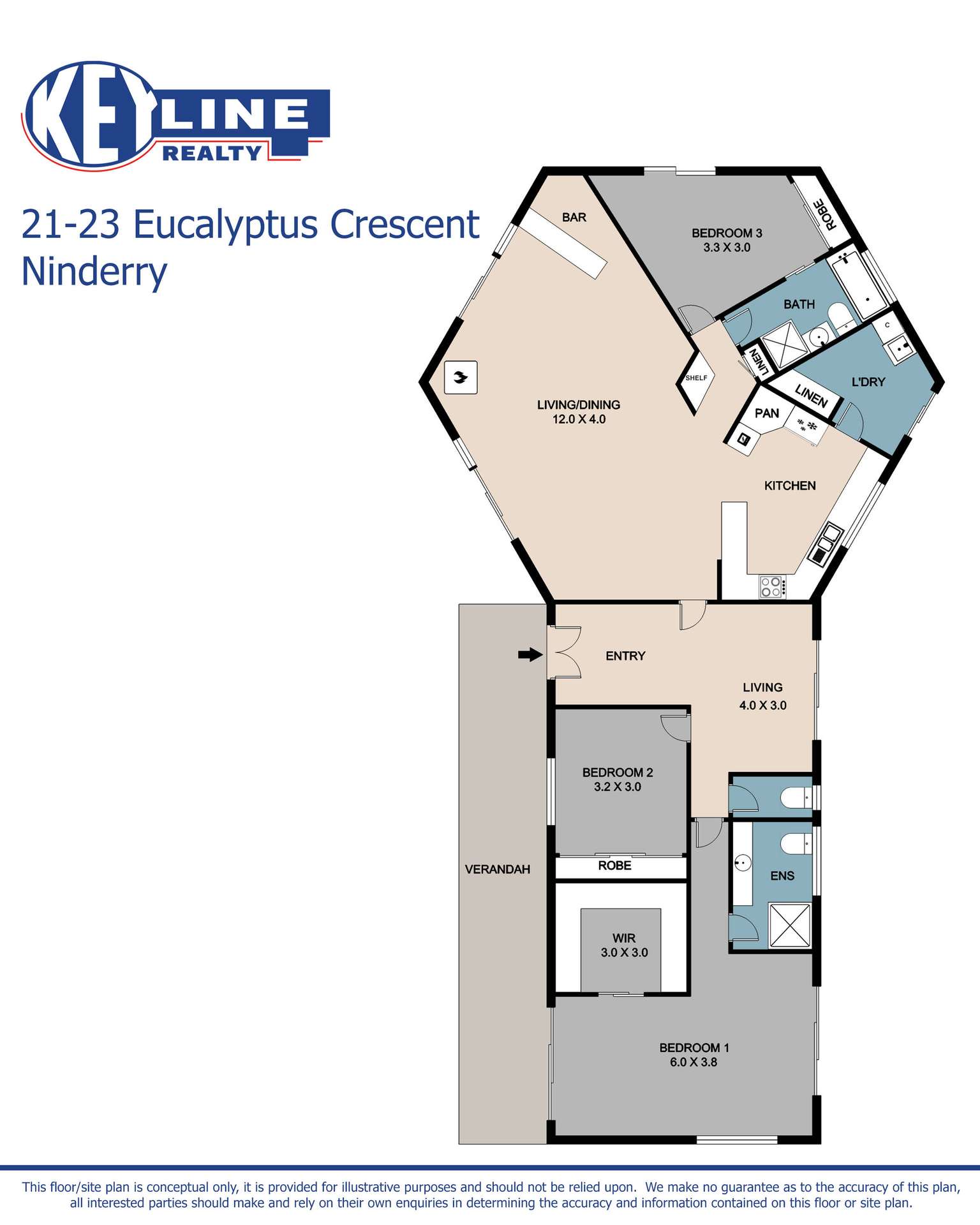 21-23 Eucalyptus Crescent, Ninderry For Sale by Farmbuy.com - floorplan 1